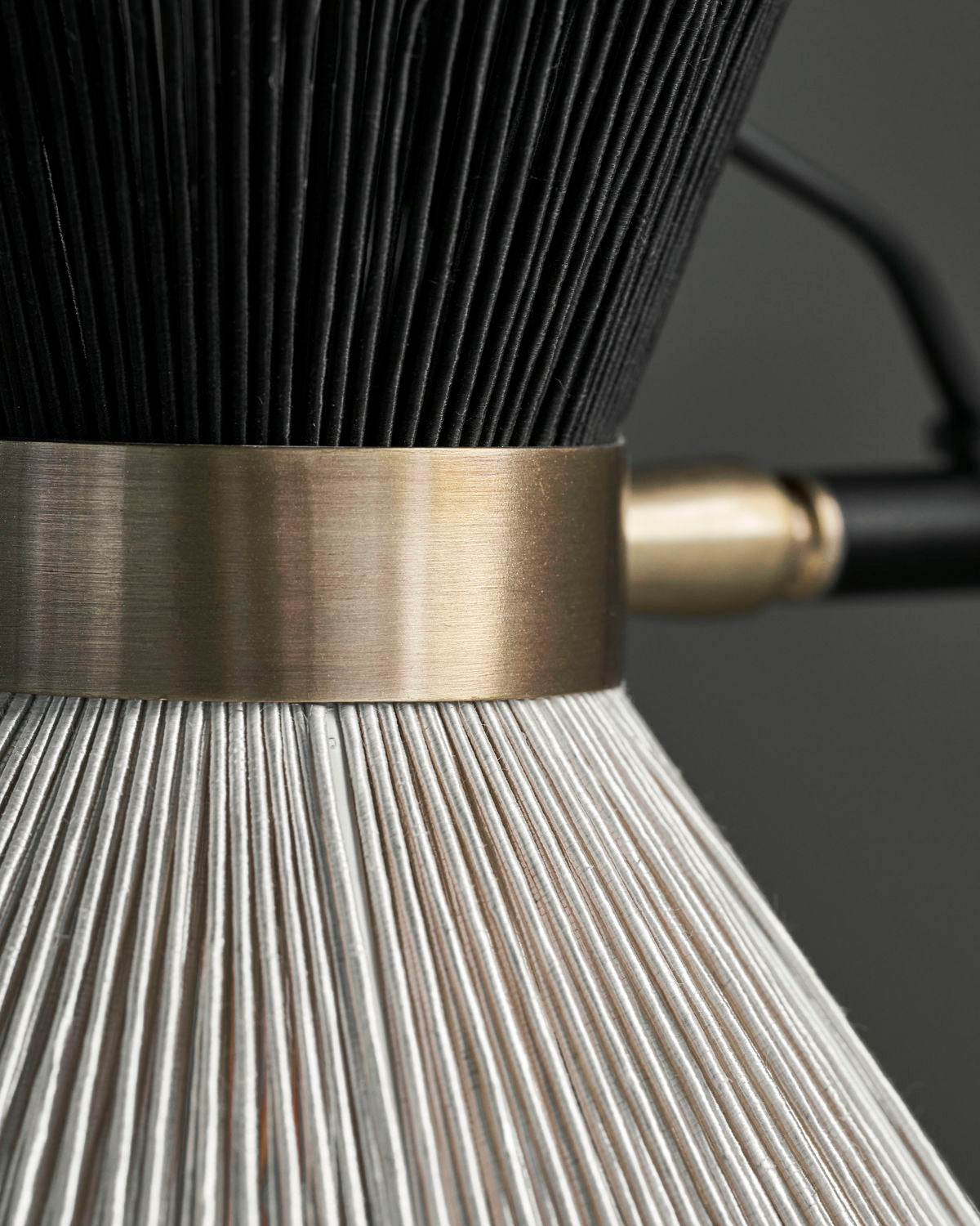 Wandlampe Cord - schwarz