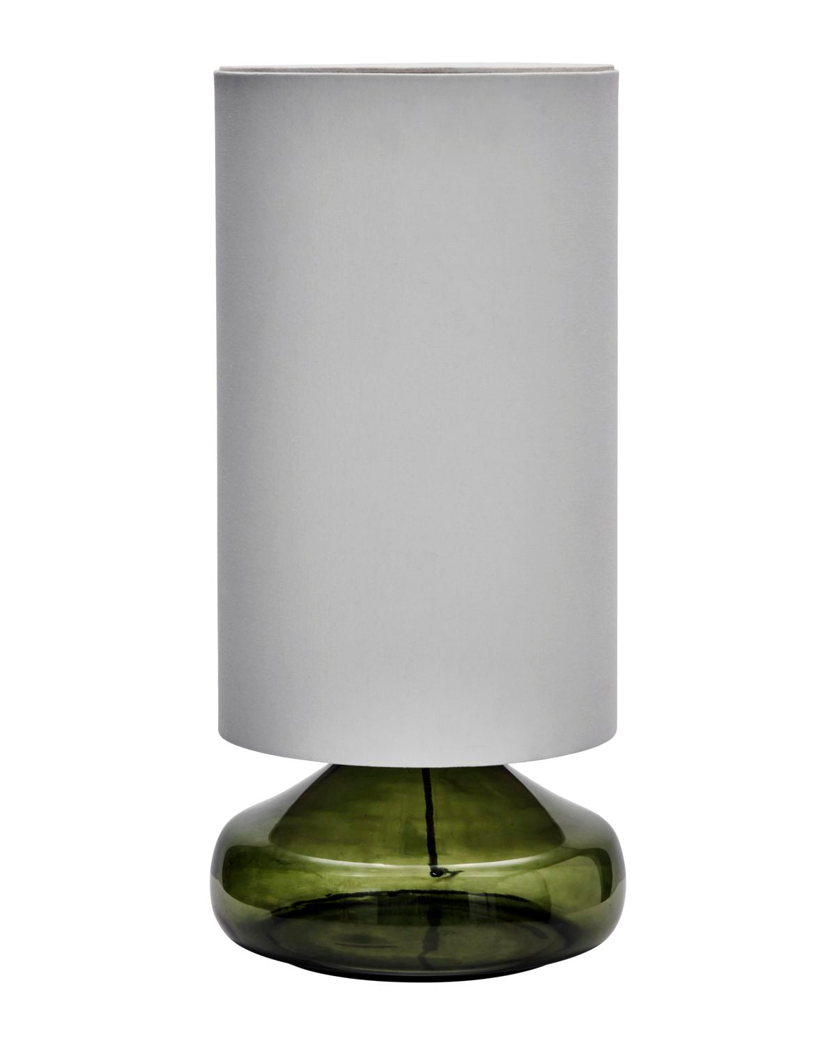Tischlampe Matte - grün/weiß
