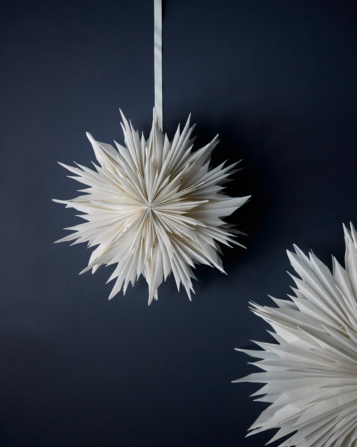 Papierstern Dust - off-white Ø 20 cm