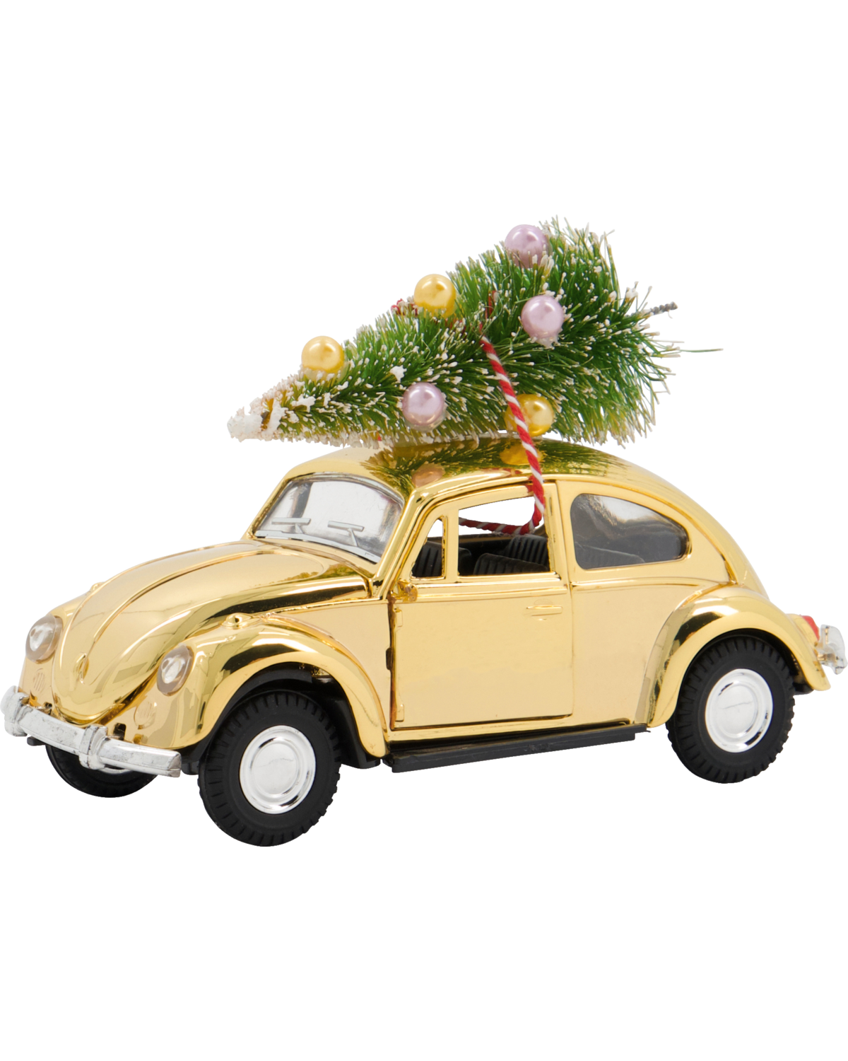 Xmas Car Gold- M