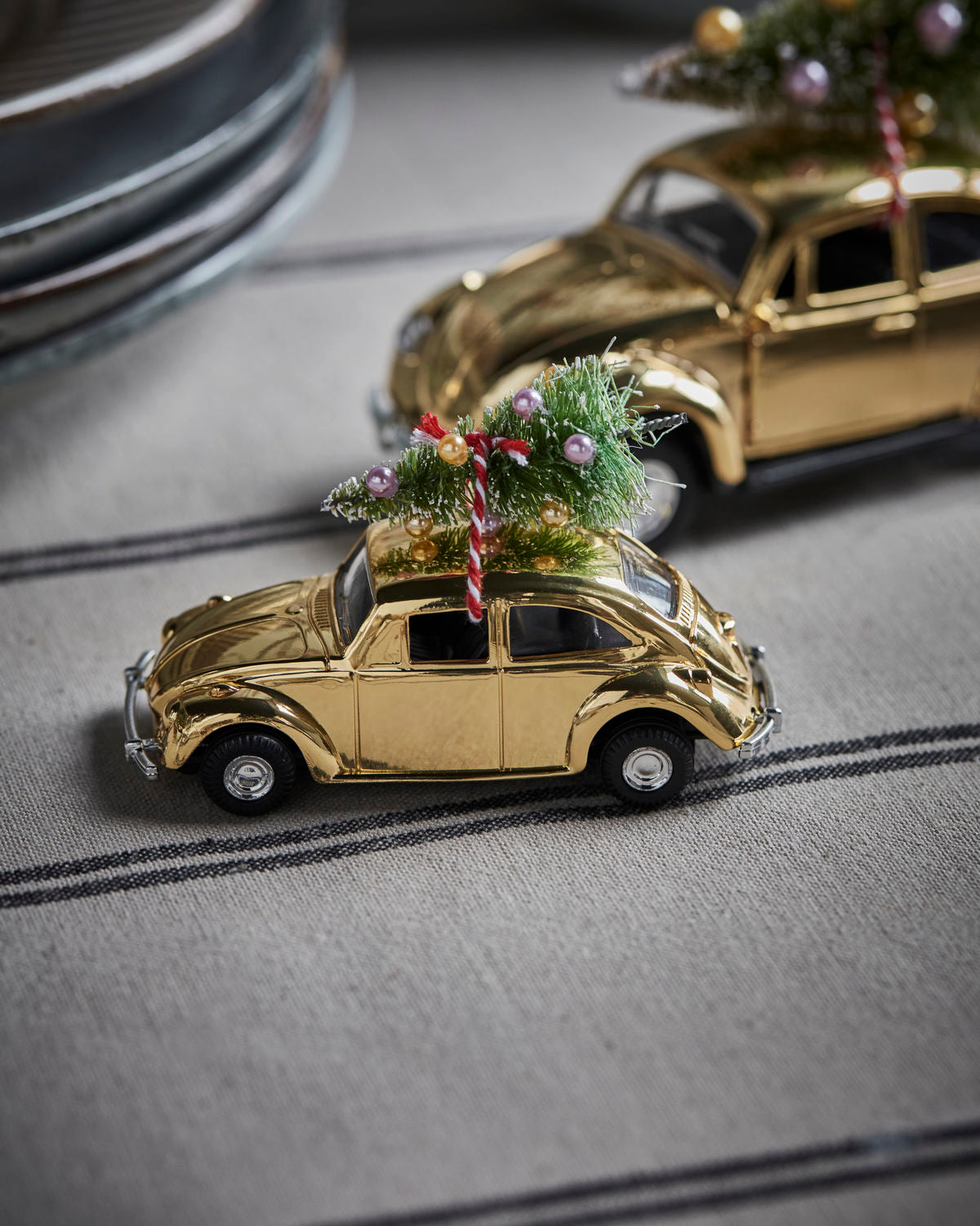 Xmas Car Gold - S
