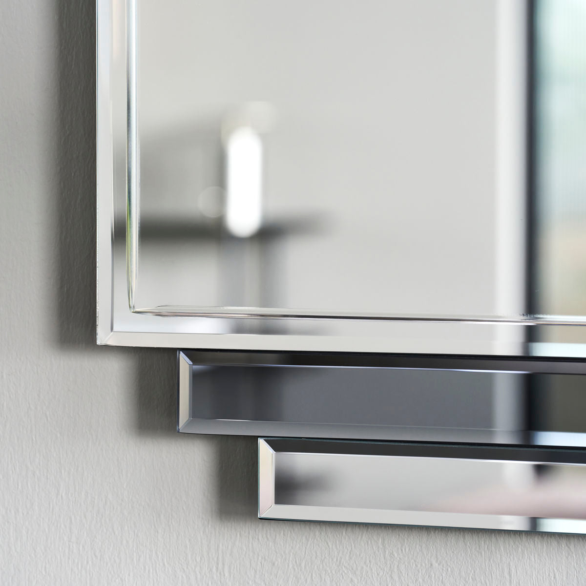Spiegel Deco - grau 130 cm