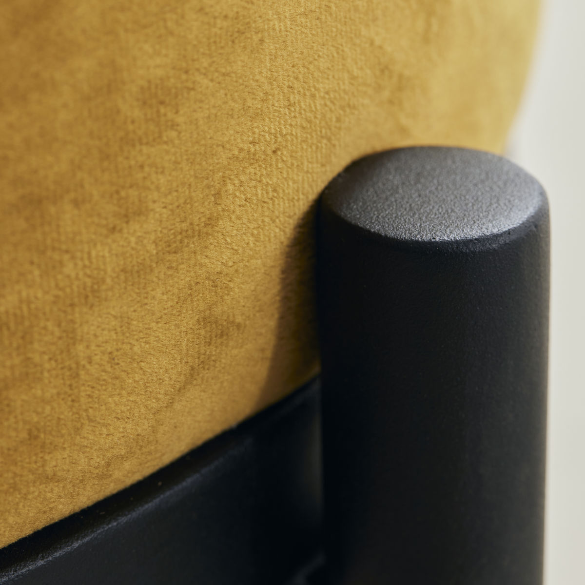 Hocker Lao - dunkles olivgrün