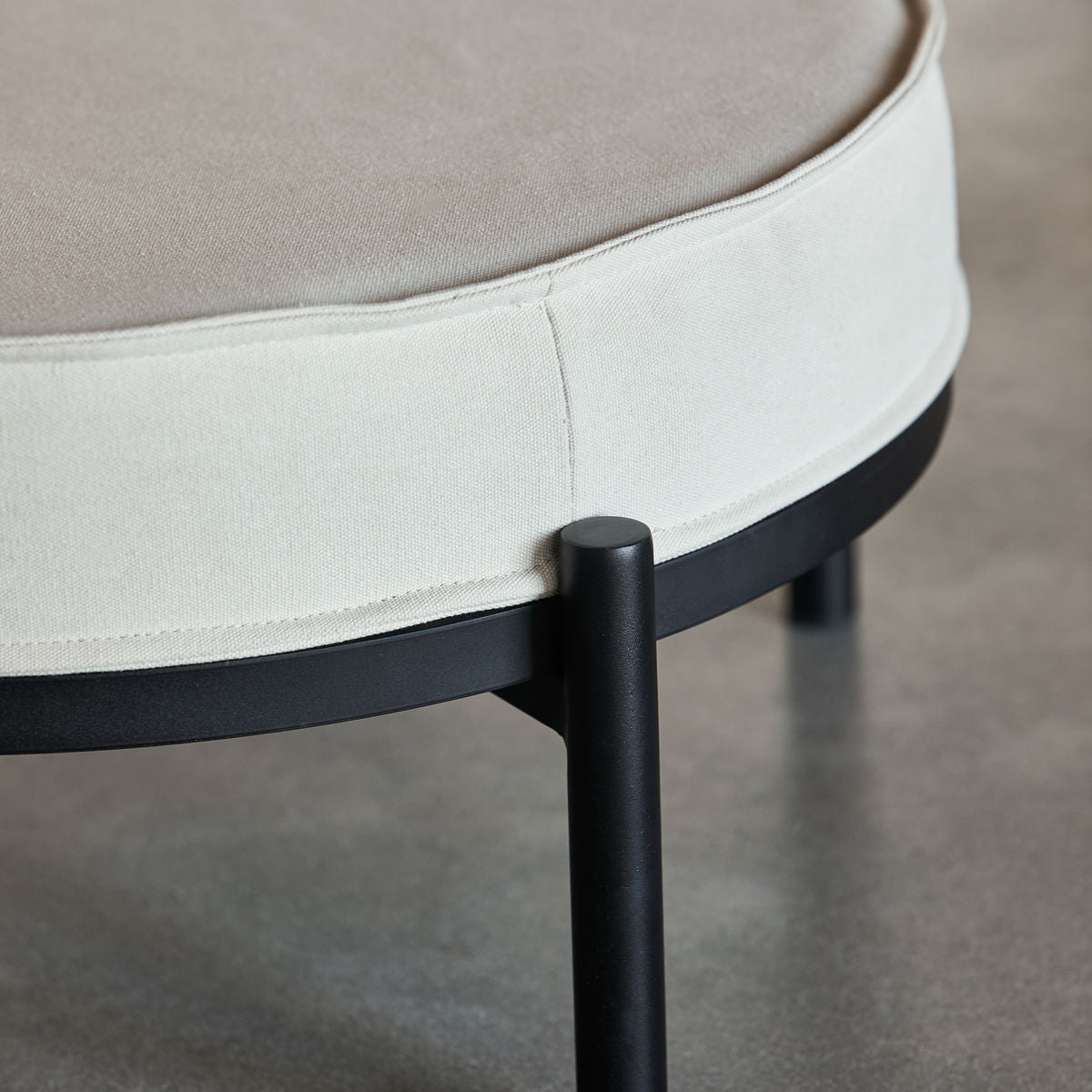 Hocker Coton - sand