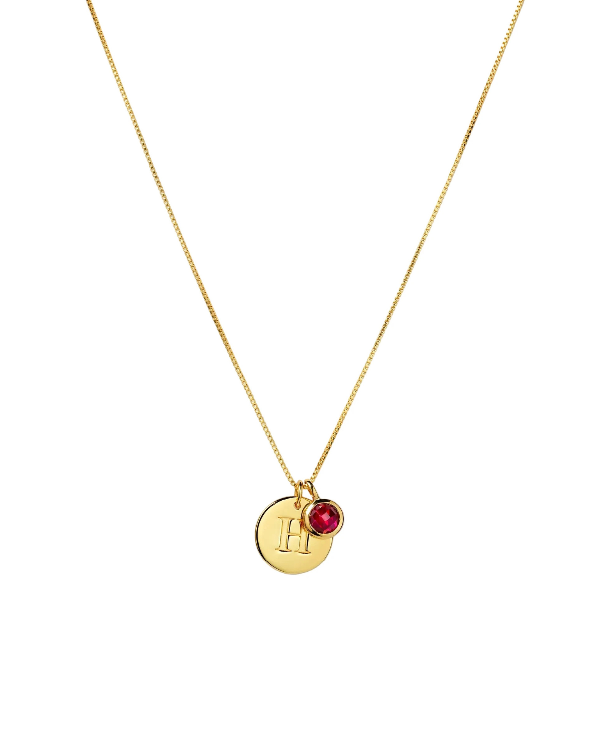 Anhänger Beloved Birthstone - gold