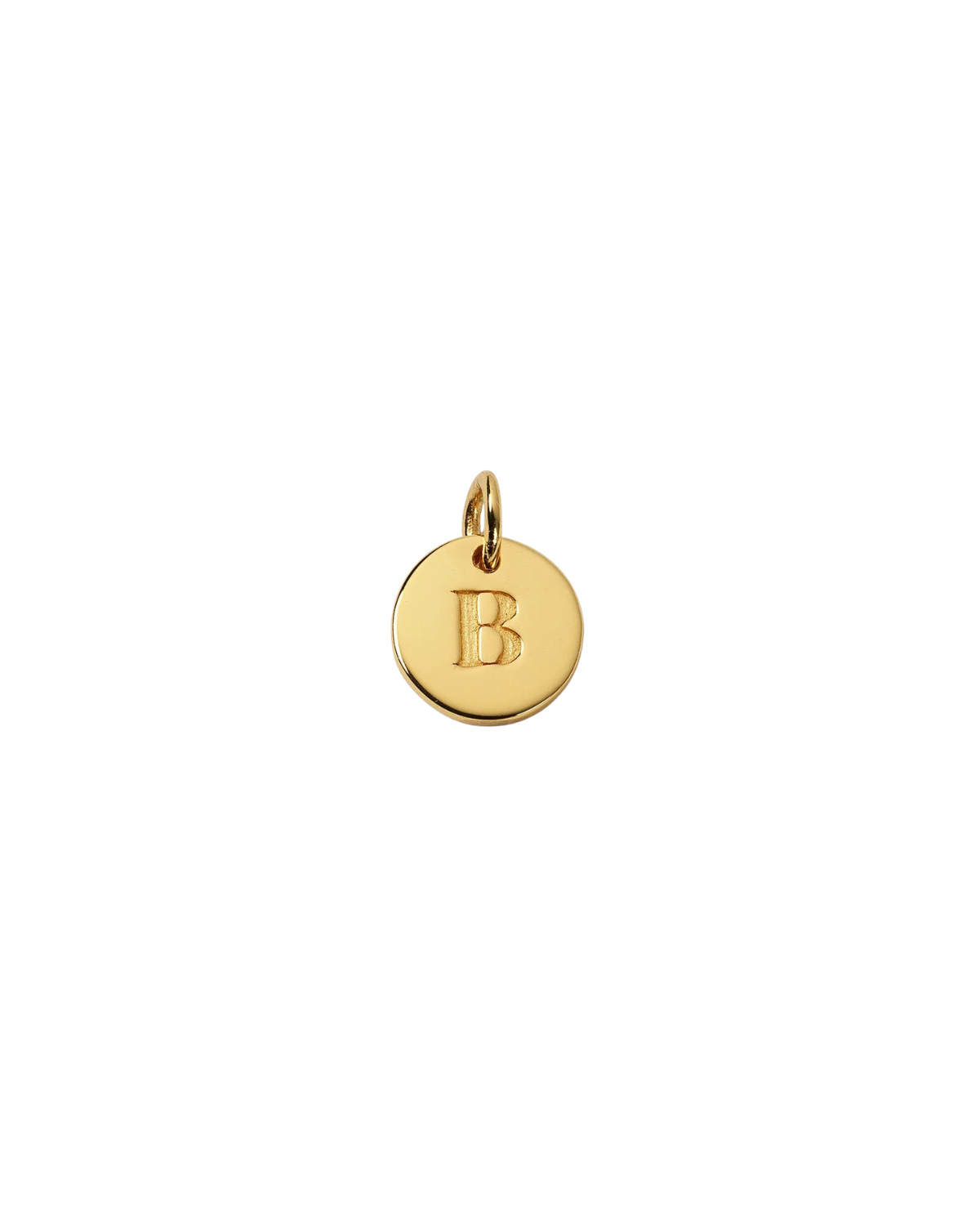 Anhänger Mini-Buchstabe - gold