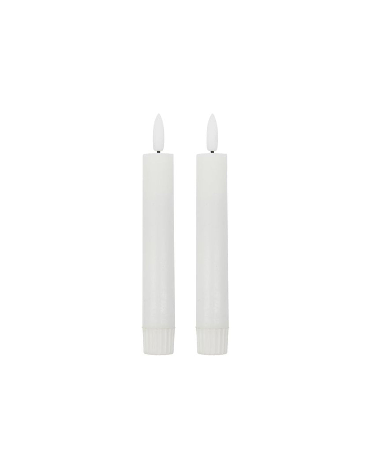 LED Stabkerzen - kurz 2er Set