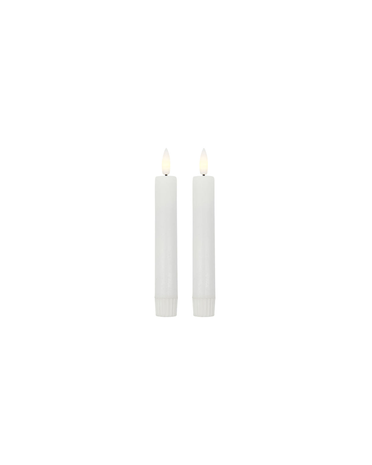LED Stabkerzen - kurz 2er Set