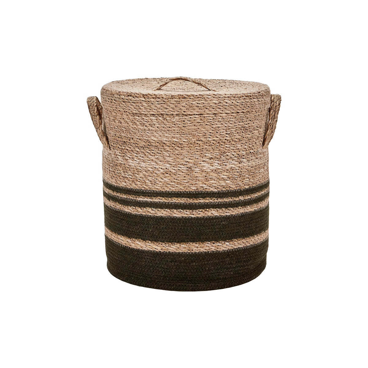 Korb mit Deckel Laundry - army