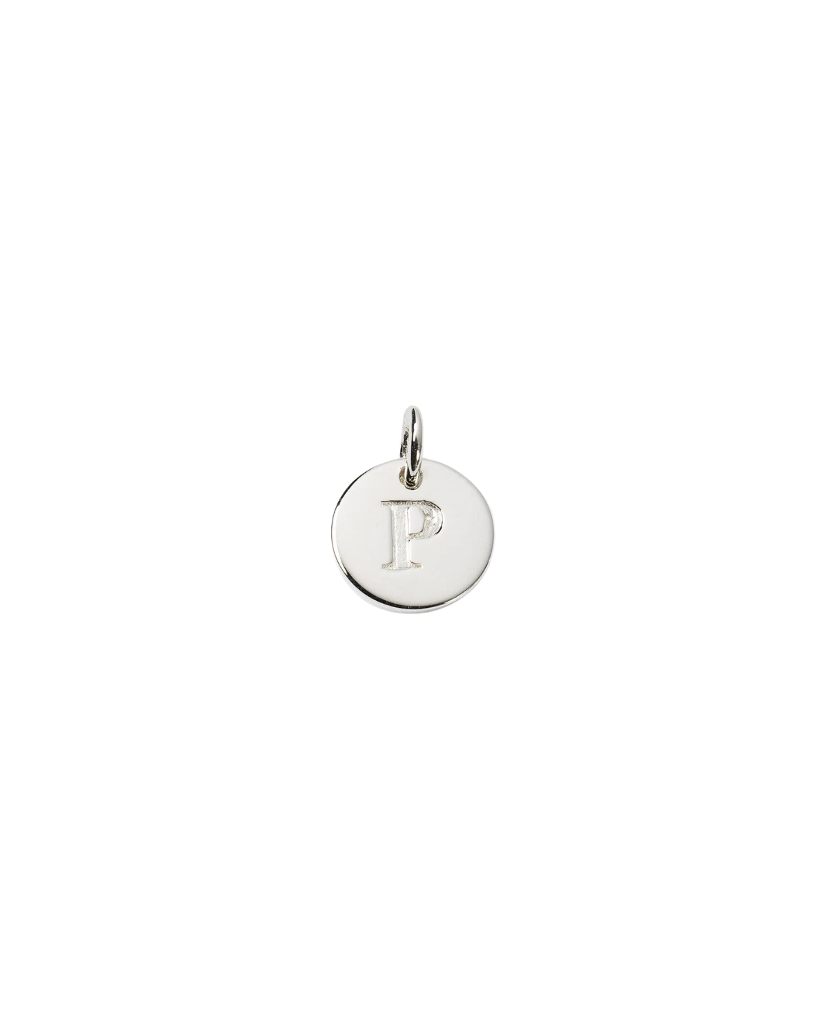 Anhänger Mini-Buchstabe - silber