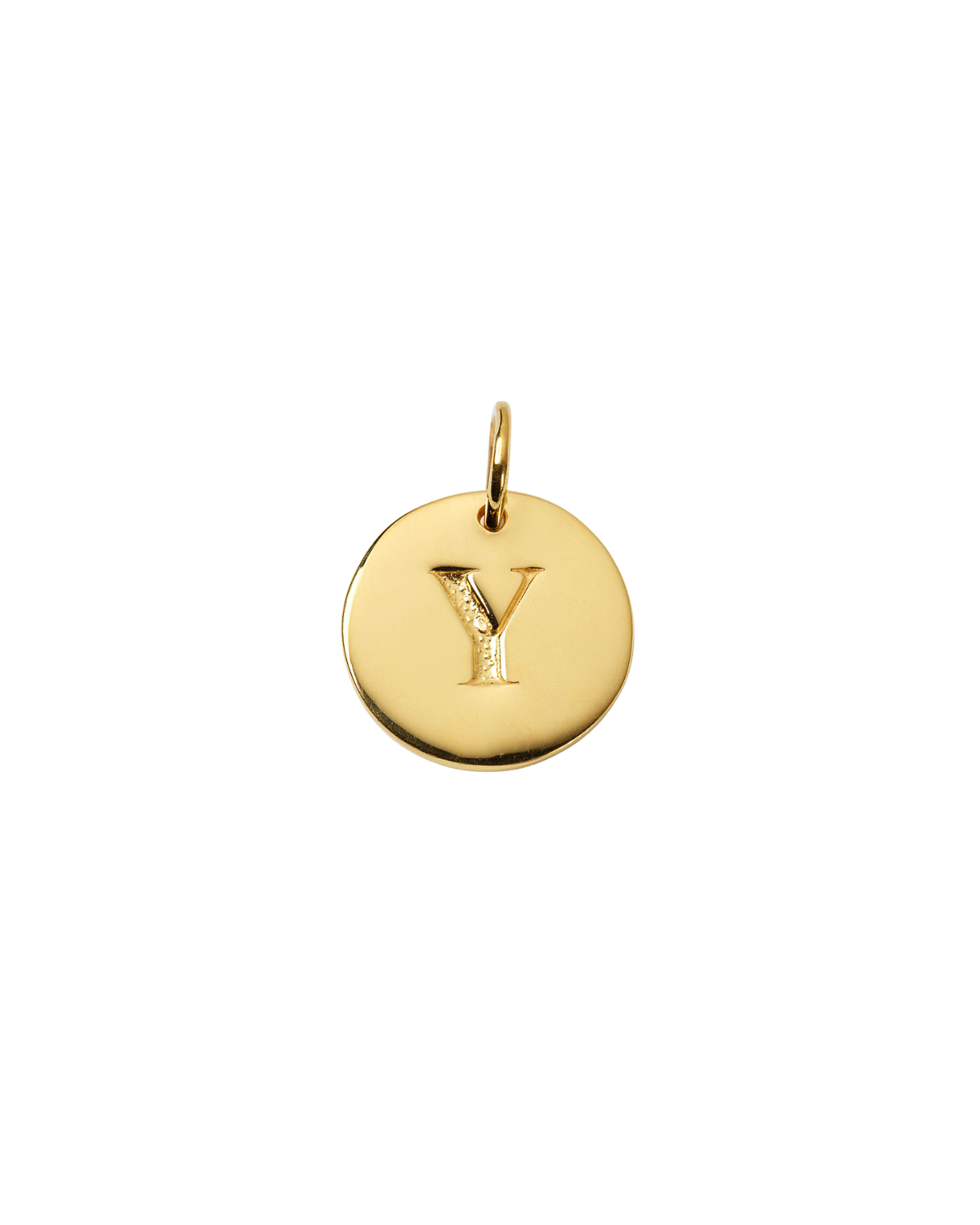 Anhänger Buchstabe (groß) - gold