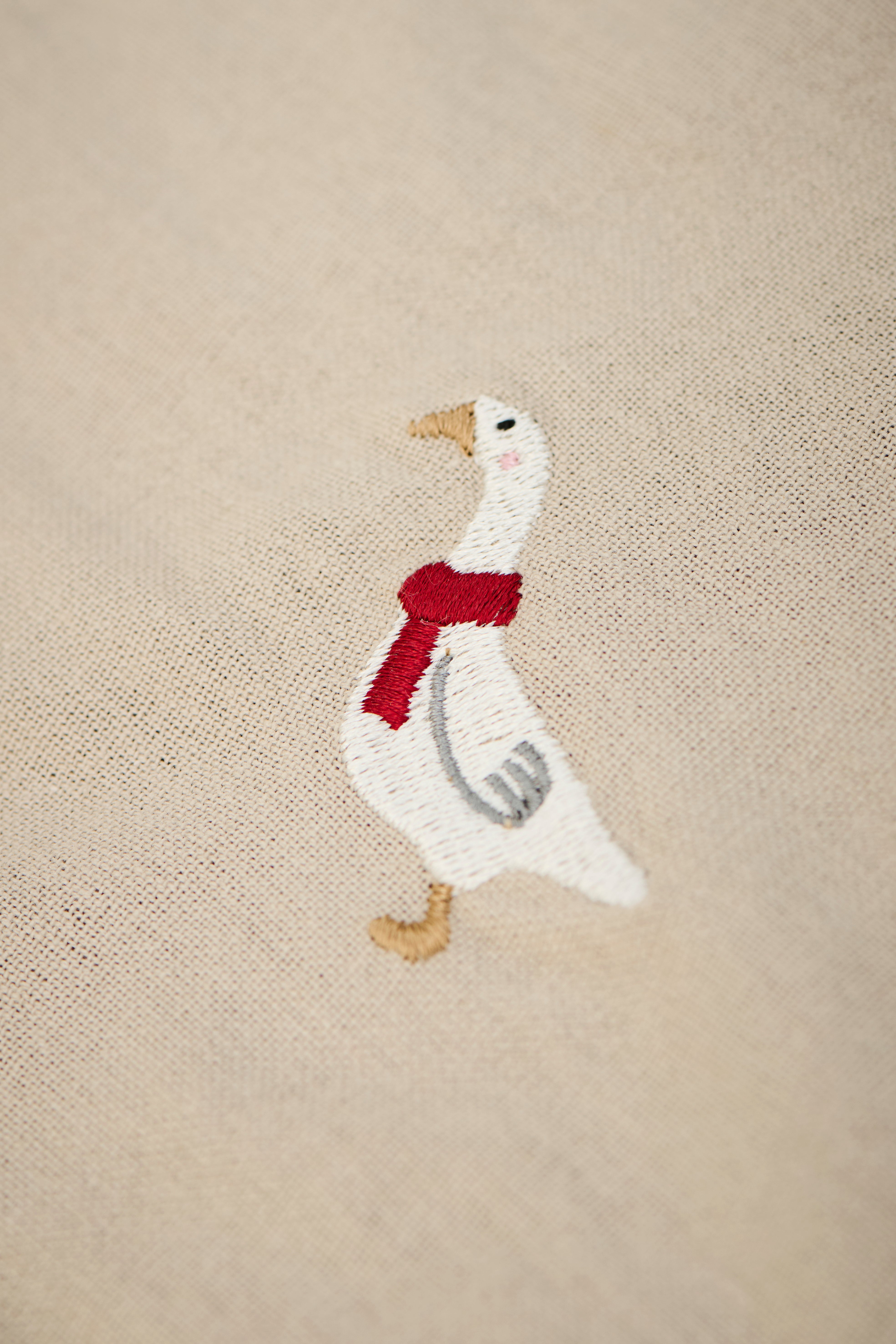 Stoffserviette Gans