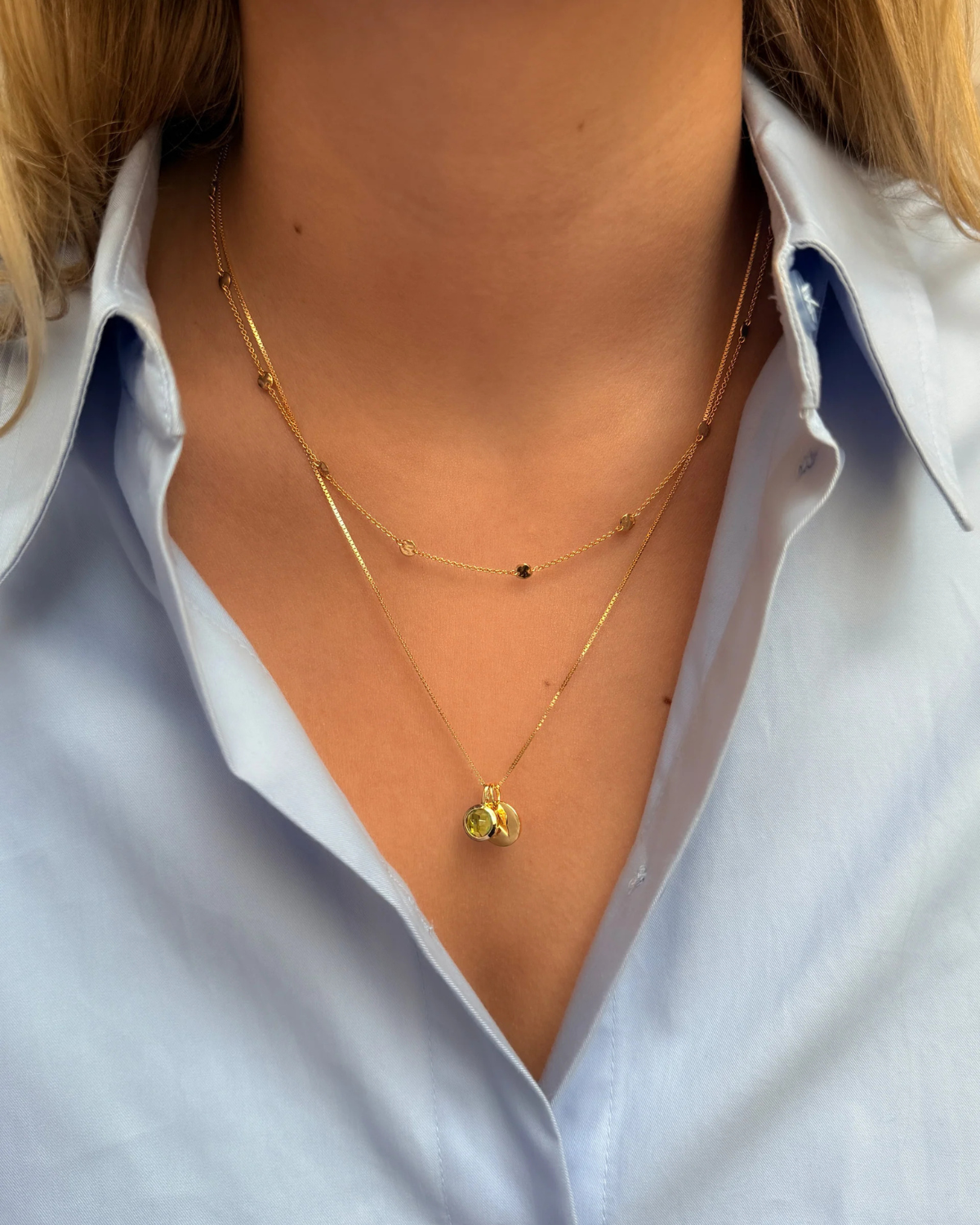 Anhänger Beloved Birthstone - gold