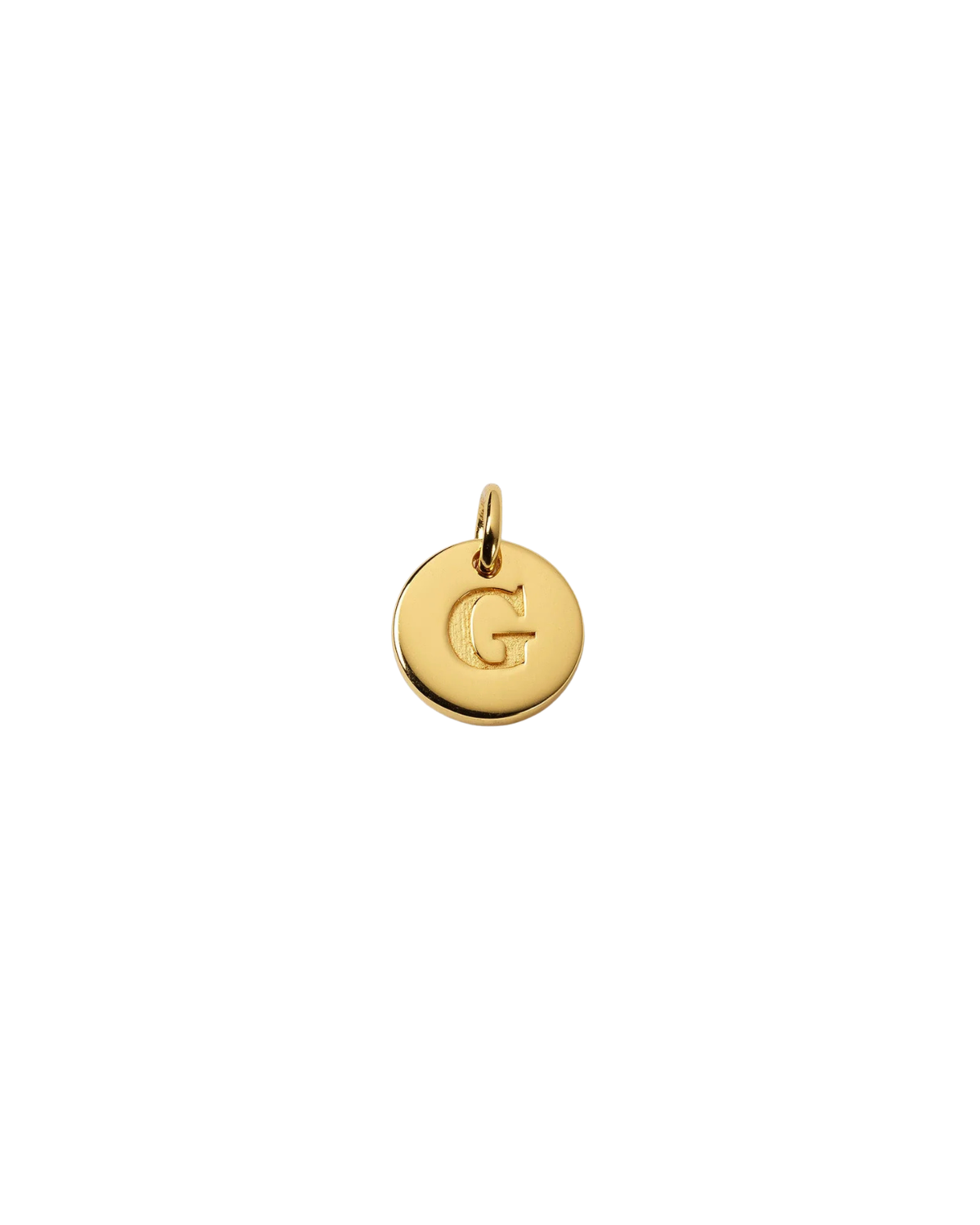 Anhänger Mini-Buchstabe - gold