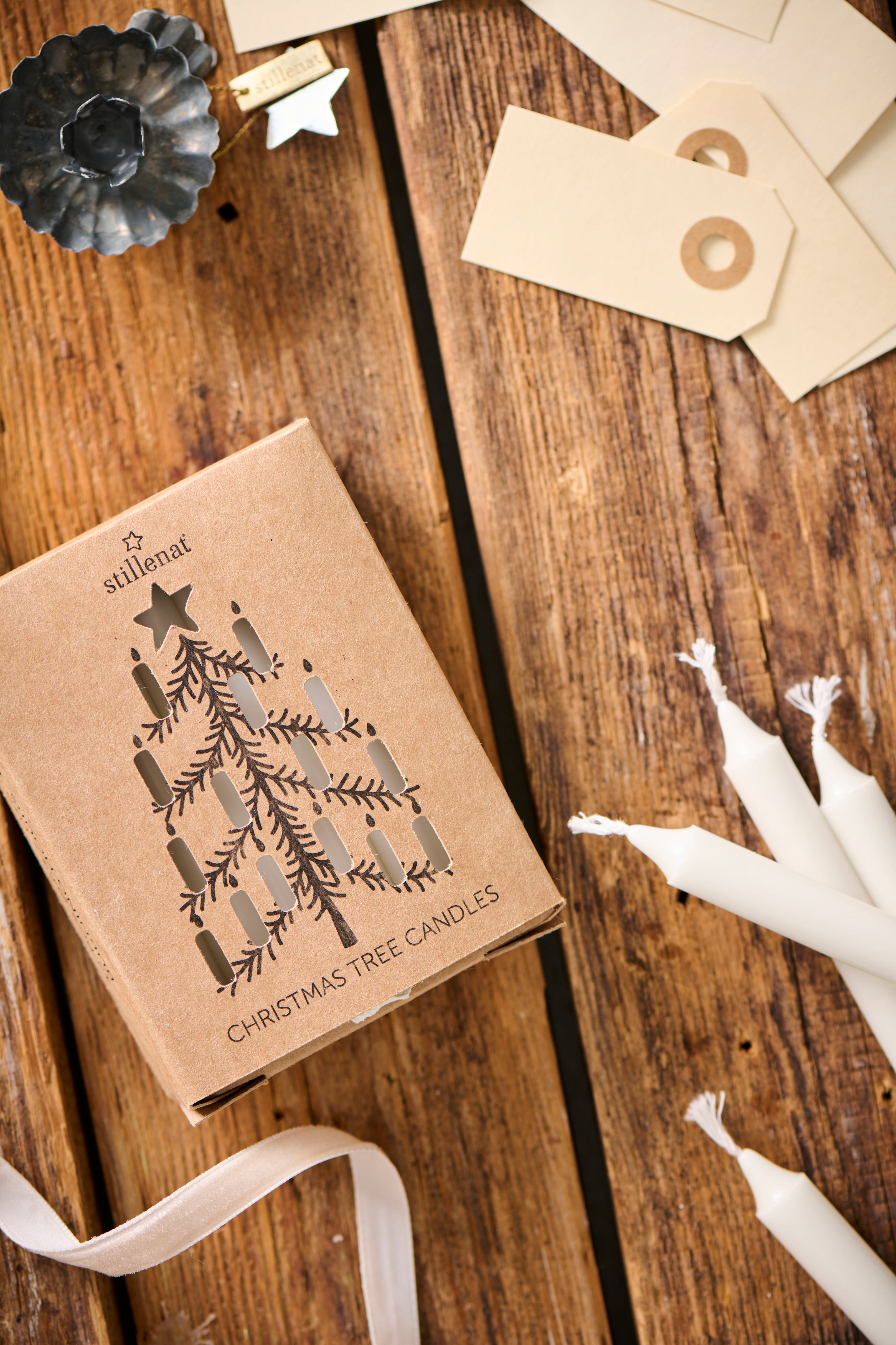 Christbaumkerzen - 12 Stk.