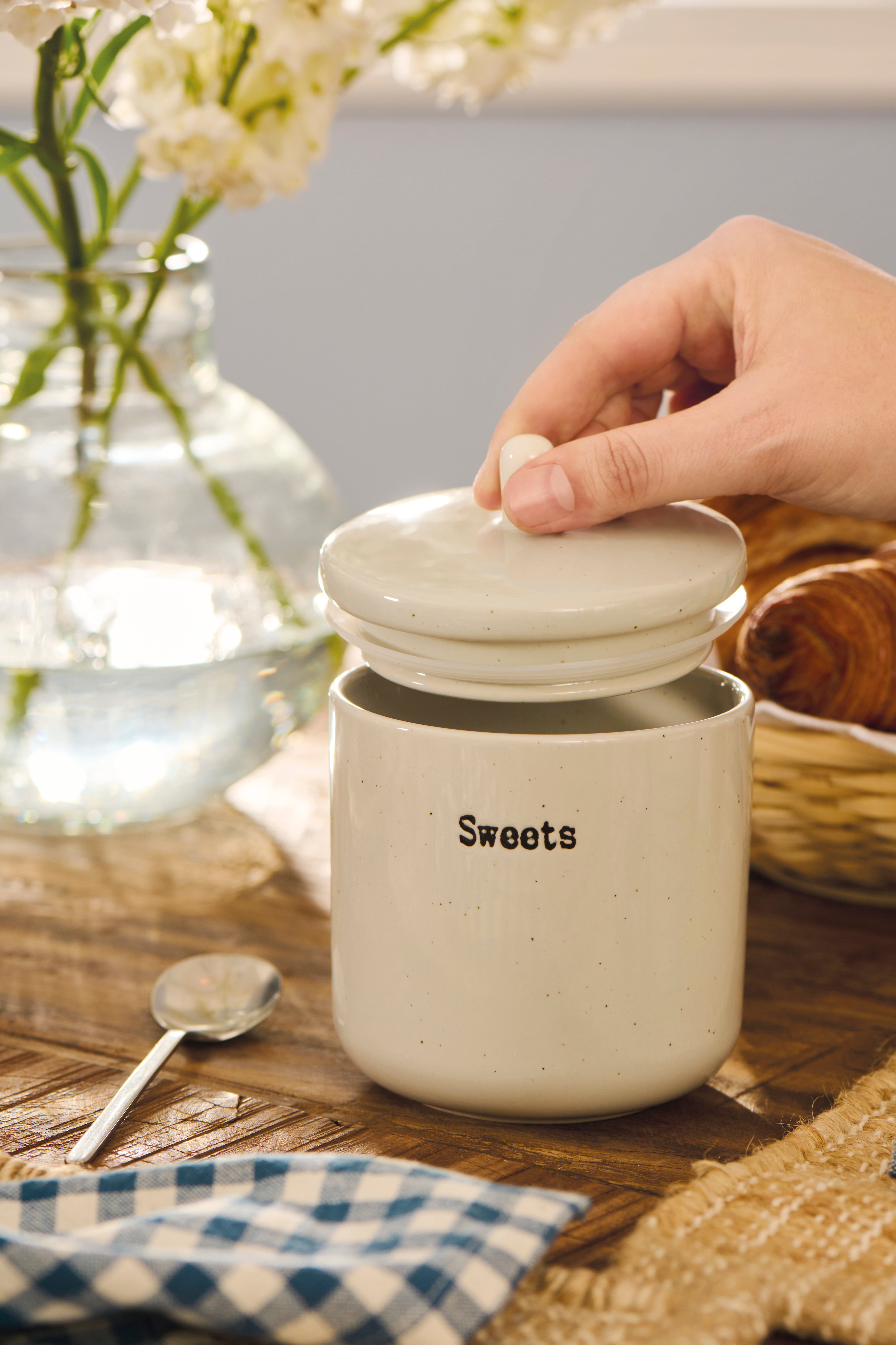 Süßigkeiten-Dose aus Keramik - Sweets