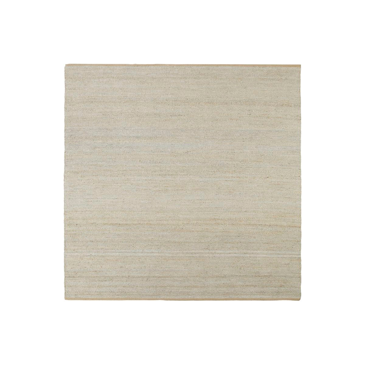 Teppich Hempi - hellgrau 250 x 250 cm