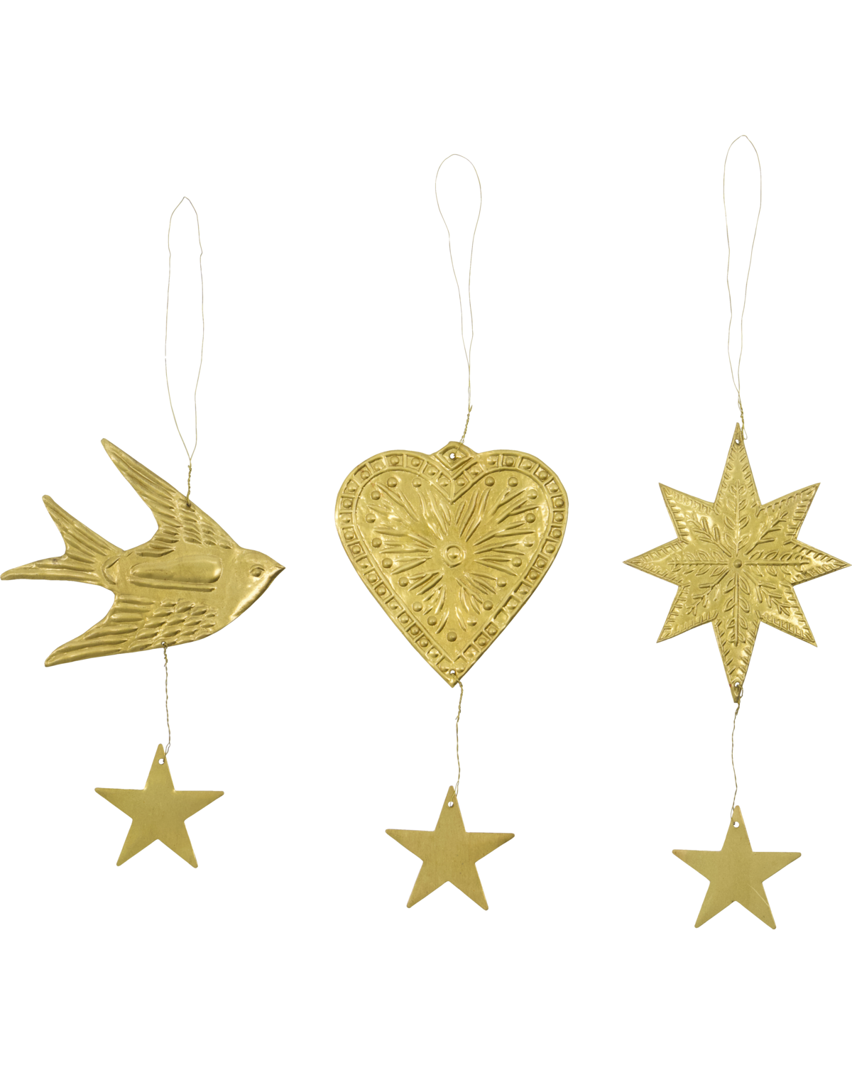 Ornamente Bird Star Heart