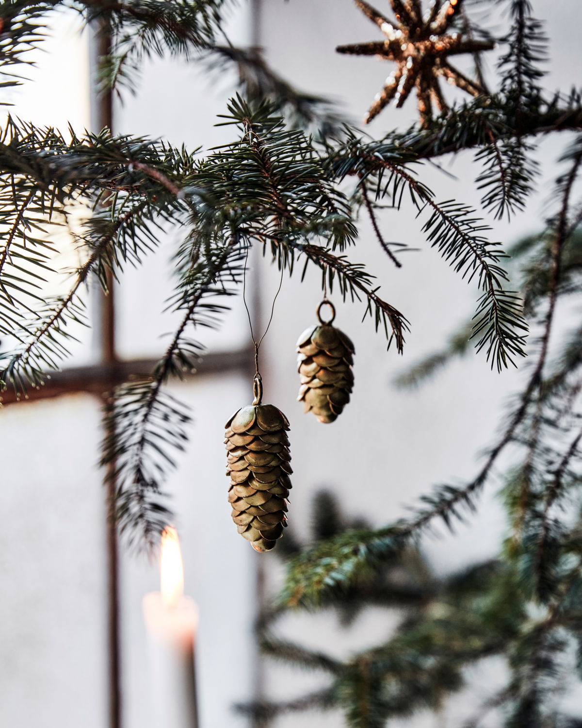 Ornamente Cone - Gold
