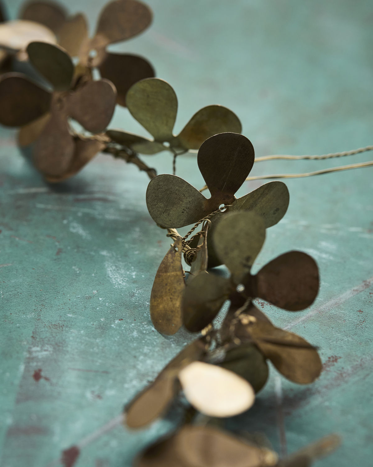 Kranz Clover - messing-finish ø 20 cm