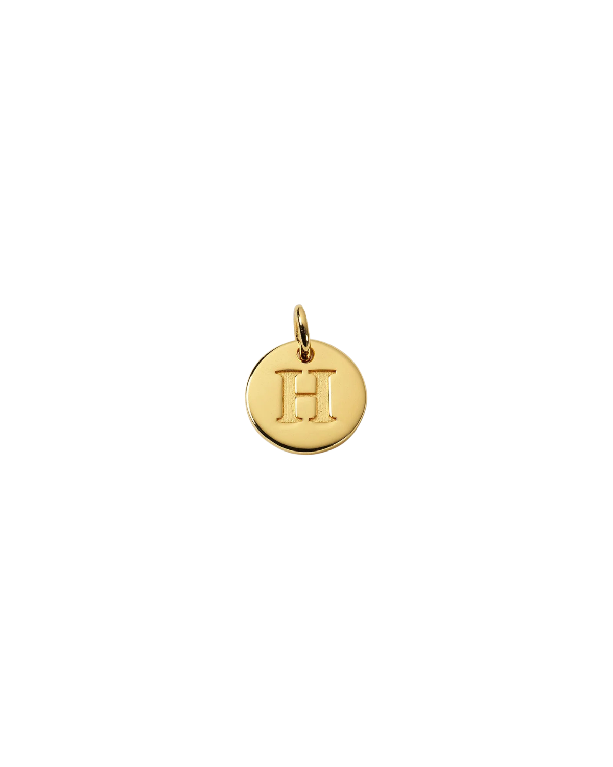 Anhänger Mini-Buchstabe - gold