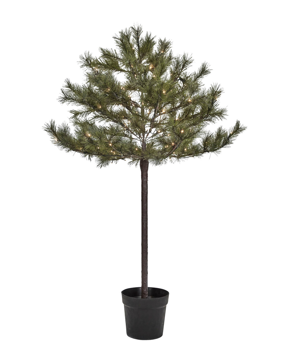 Weihnachtsbaum mit LED Lichtern Peuce - natur 150 cm