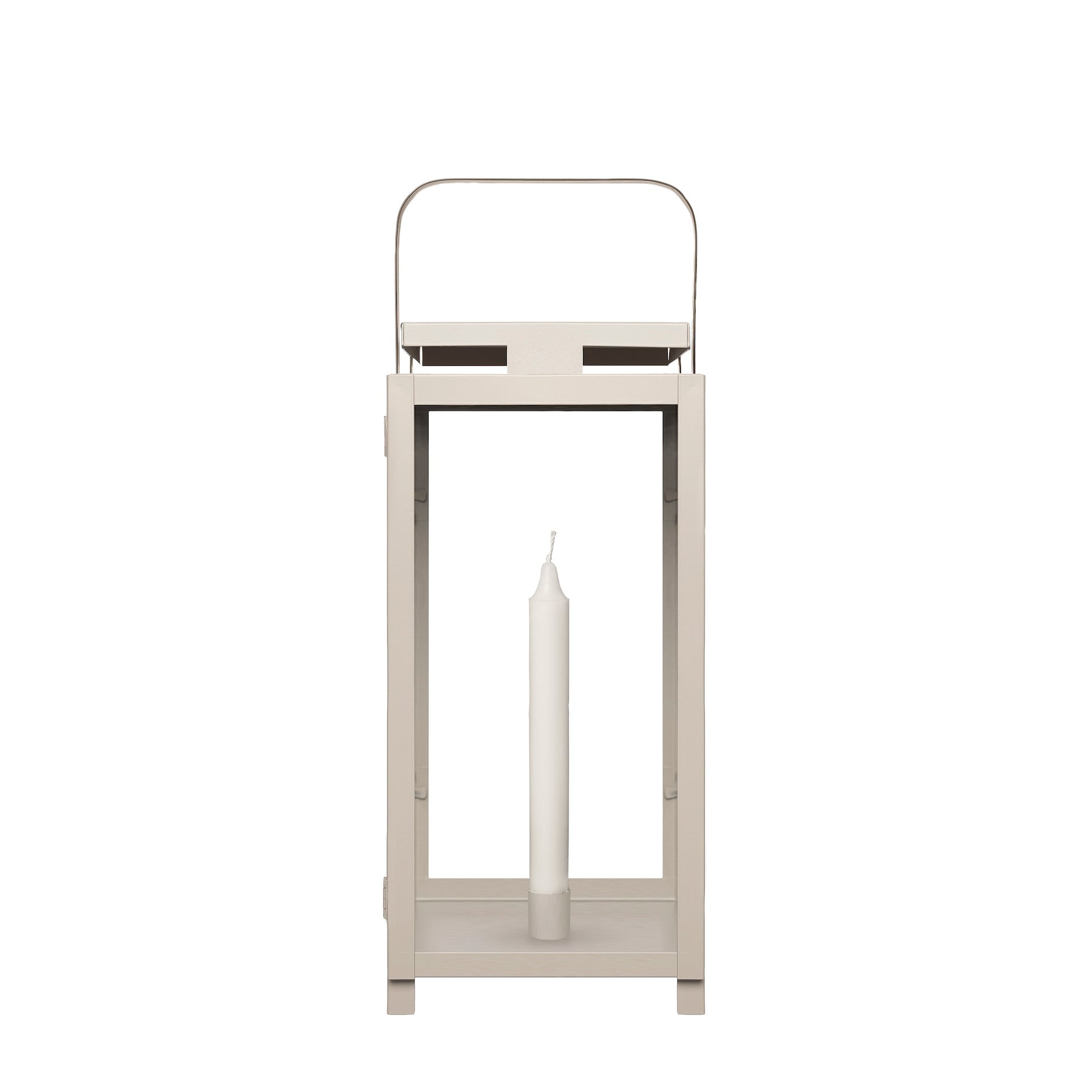 Laterne - beige 43 cm