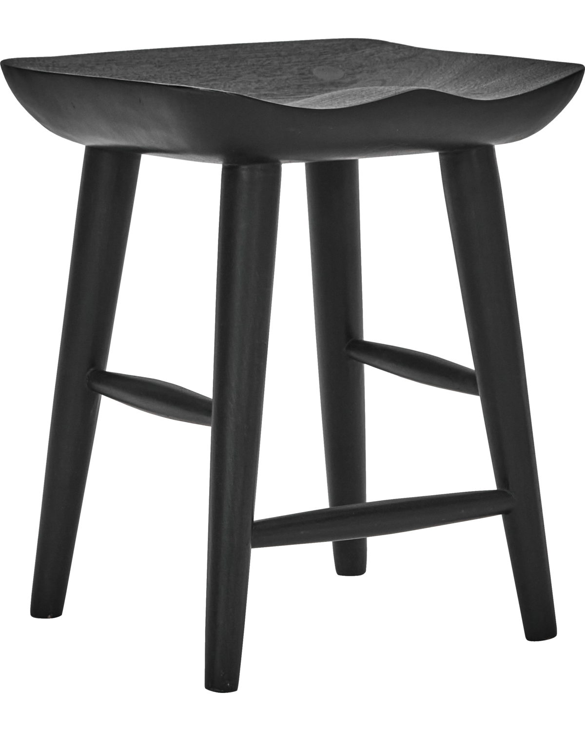 Hocker Bar Schwarz - 46cm