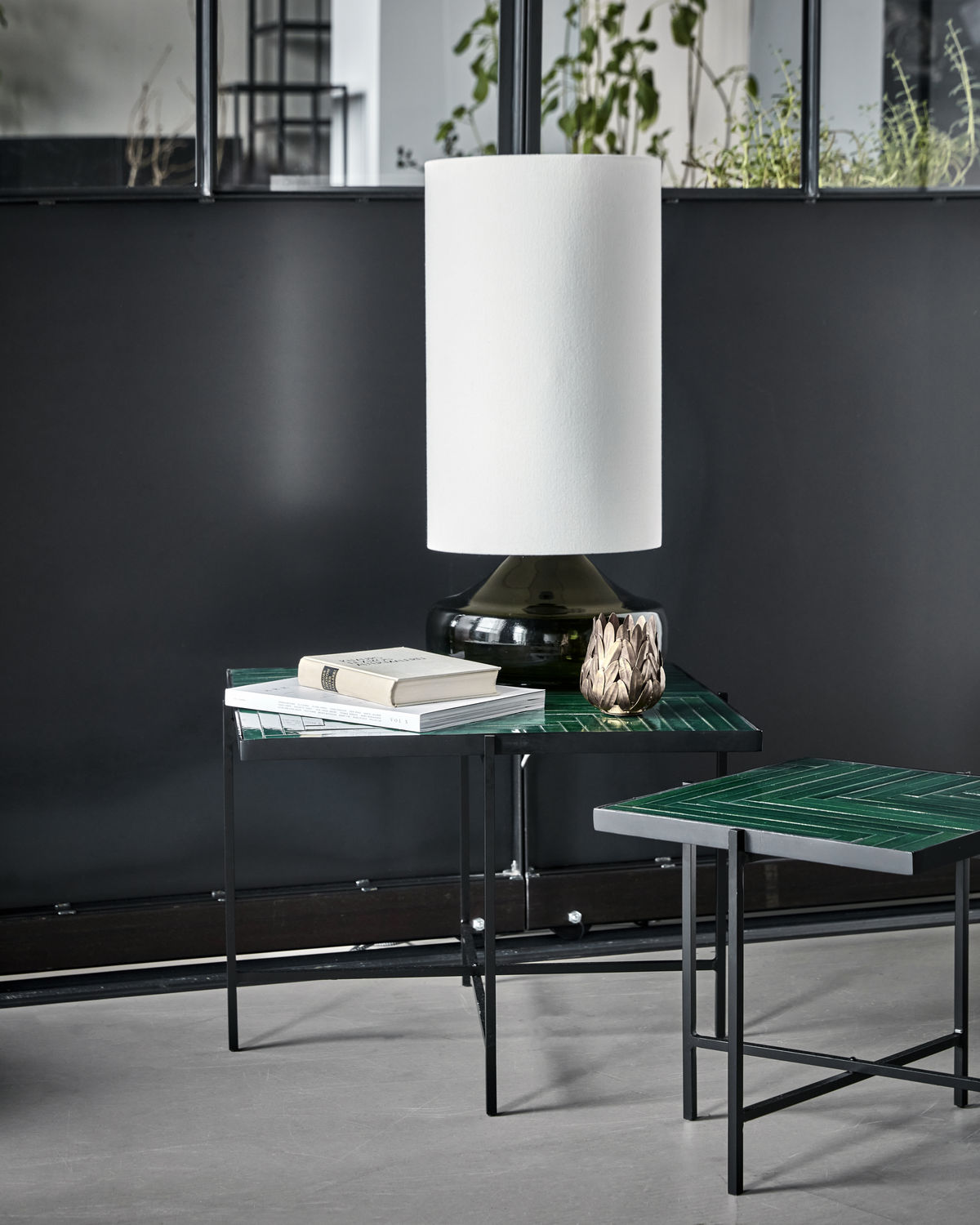 Couchtisch Grade - Grün 45cm