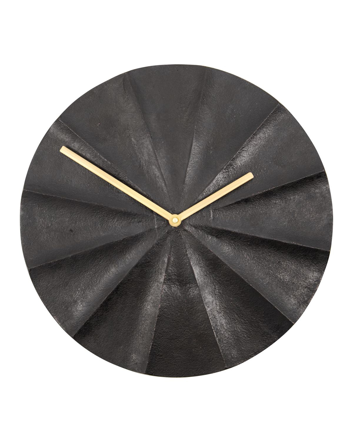 Wanduhr Show - messingbraun
