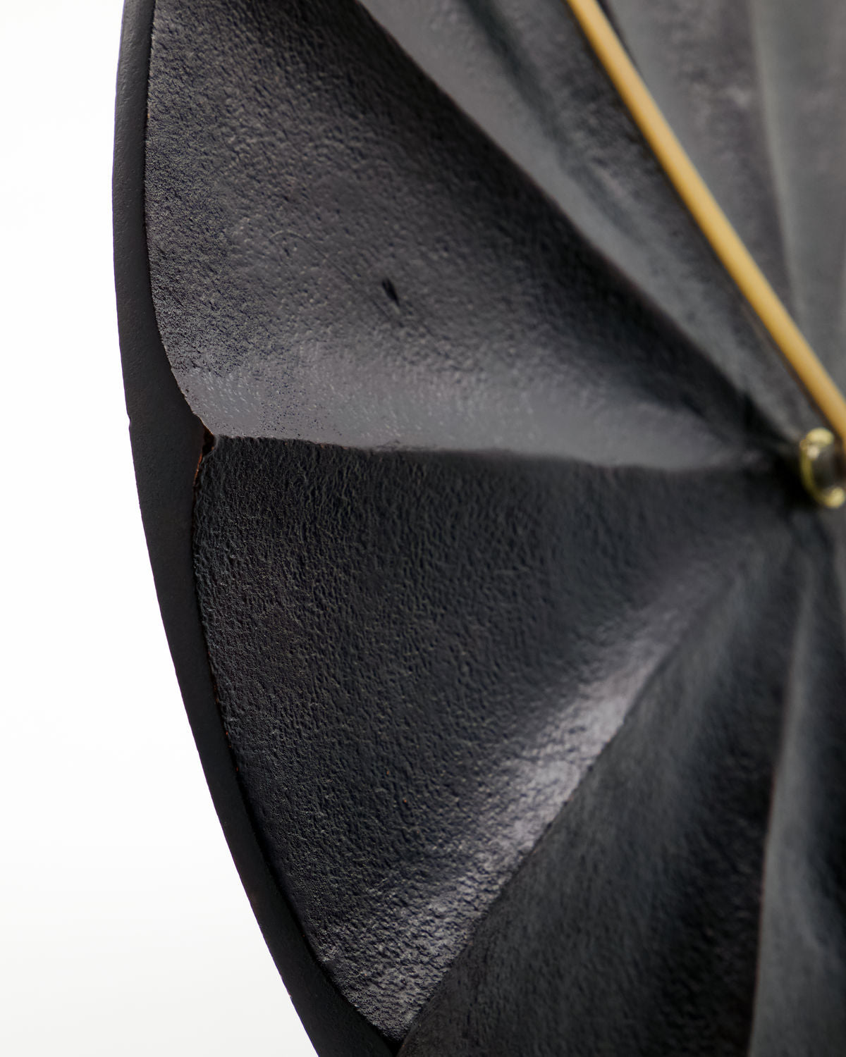 Wanduhr Show - messingbraun