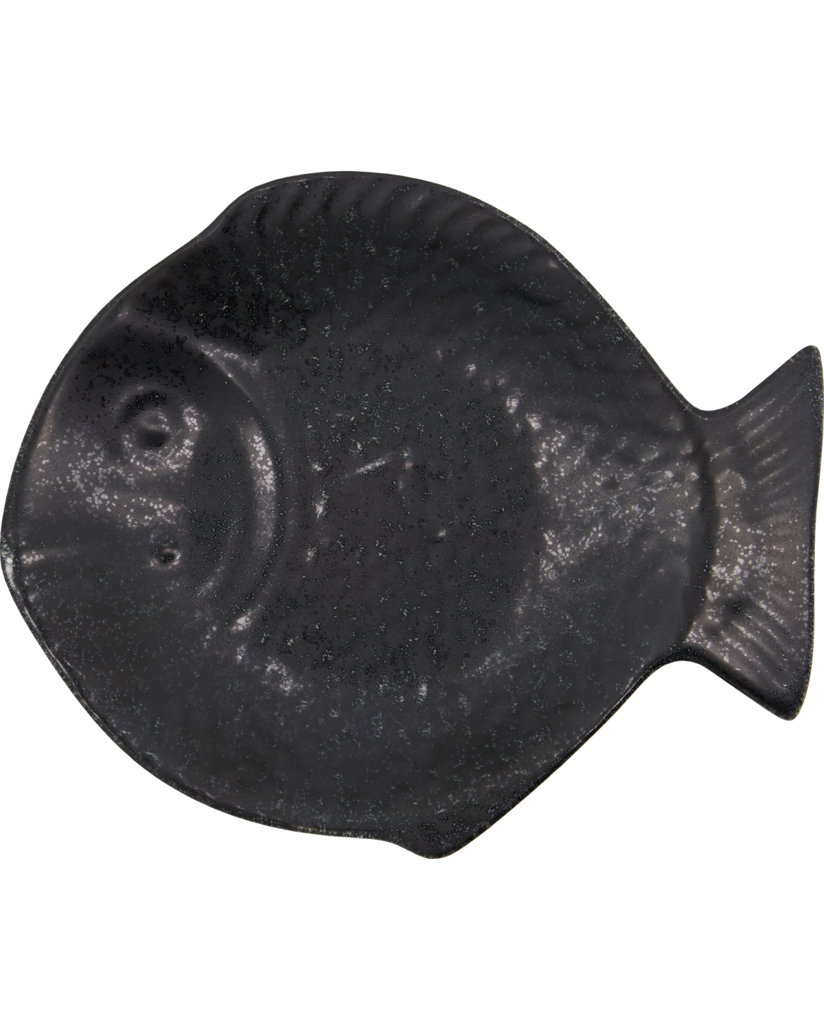 Schale Fisch - schwarz