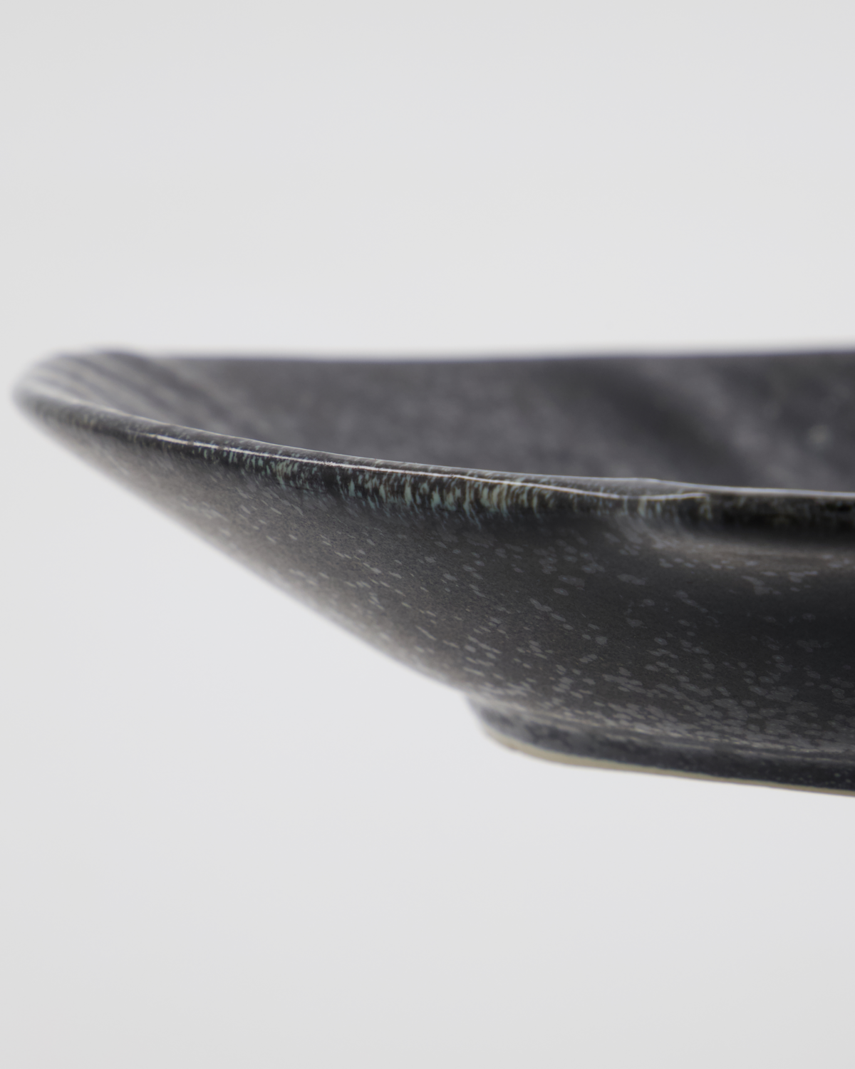 Schale Fisch - schwarz
