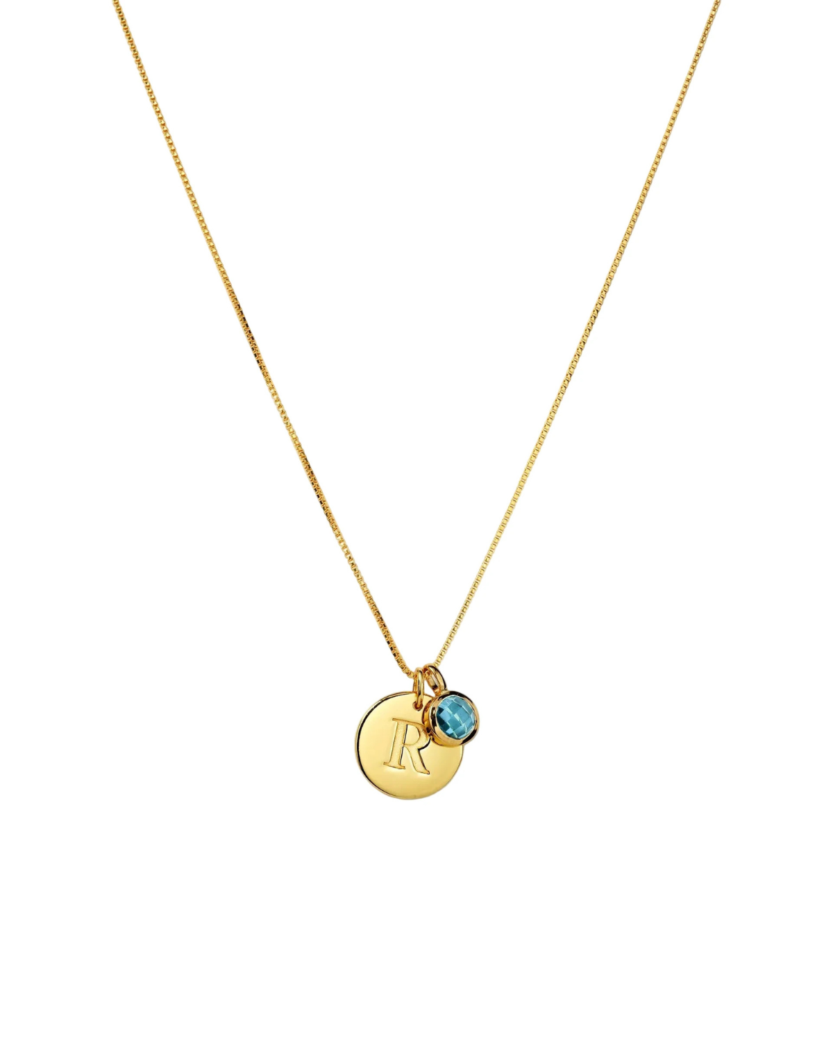 Anhänger Beloved Birthstone - gold
