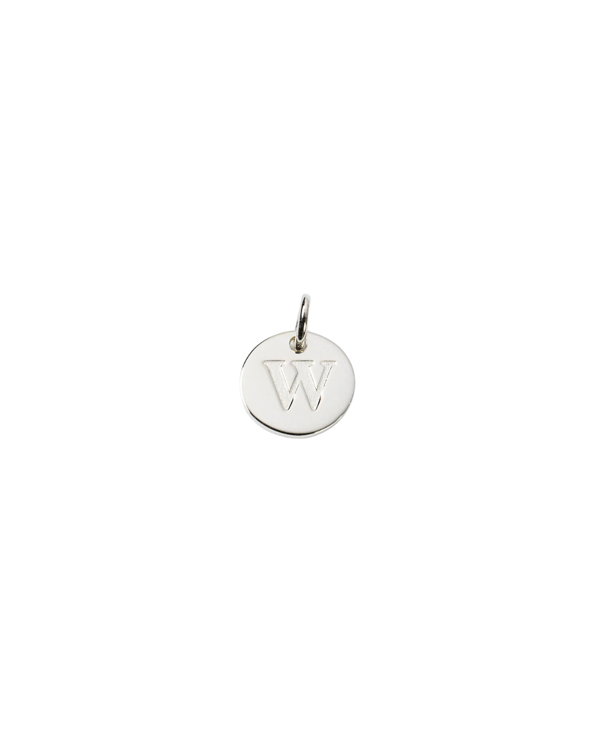 Anhänger Mini-Buchstabe - silber