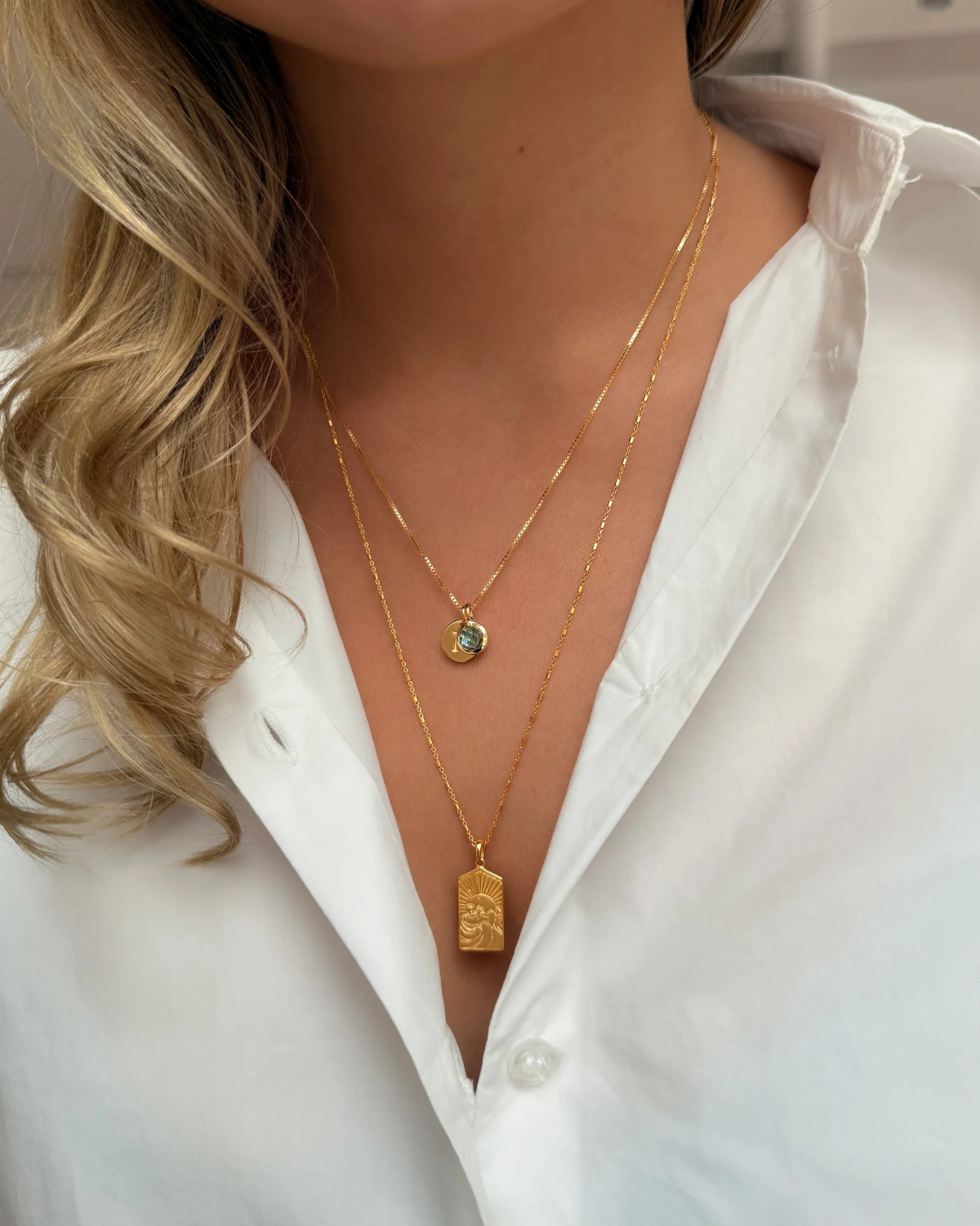 Anhänger Beloved Birthstone - gold