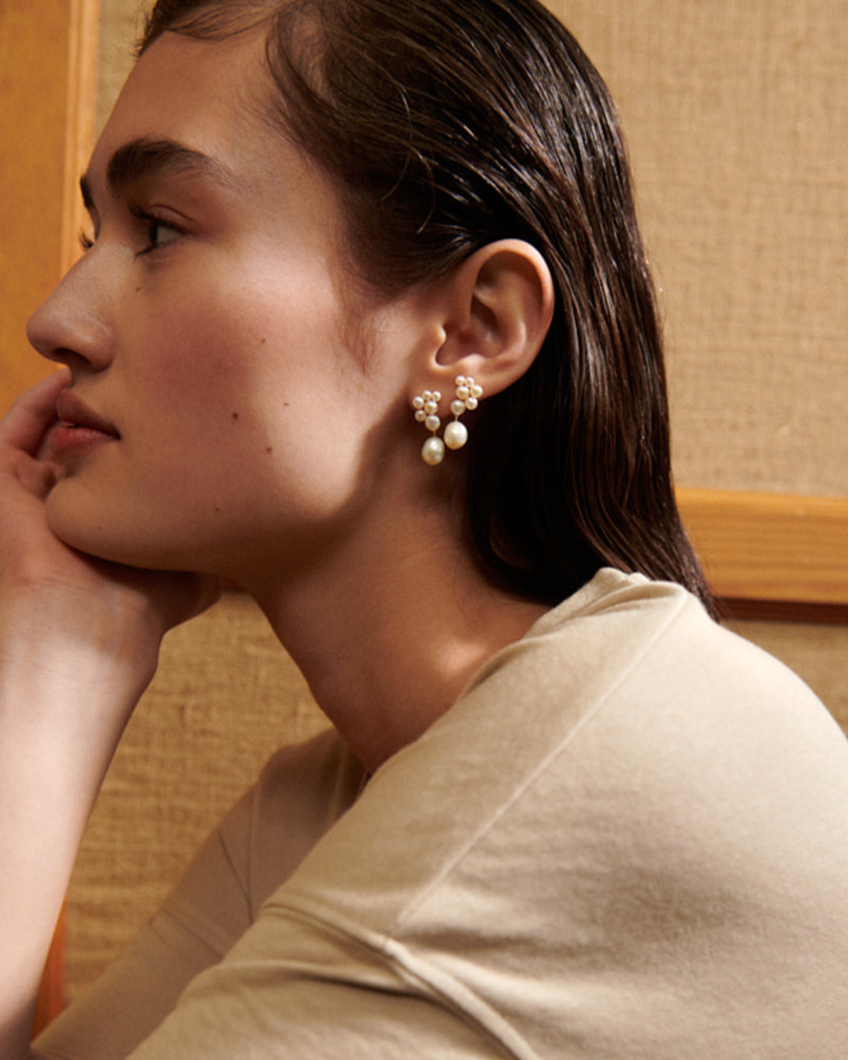 Ohrstecker Ocean Treasure - gold