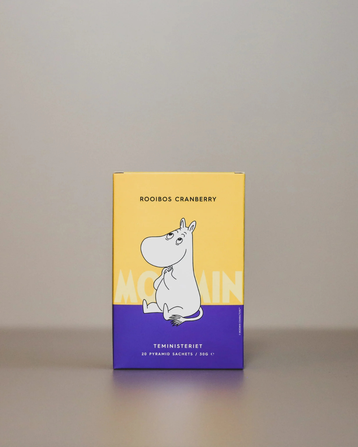 Mumin Rooibos Cranberry - Koffeinfreier Rotbuschtee mit Cranberry (Pyramidenbeutel)
