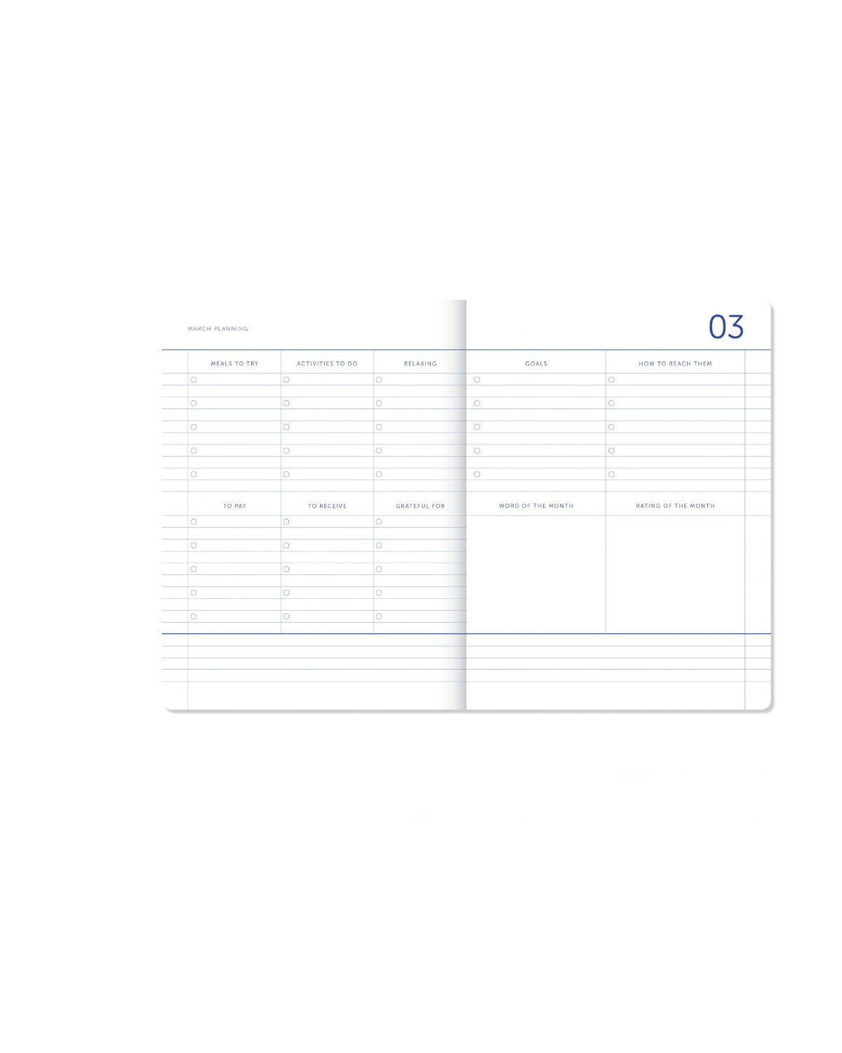 Mein Journal‑Planer 2027 – Delftblau
