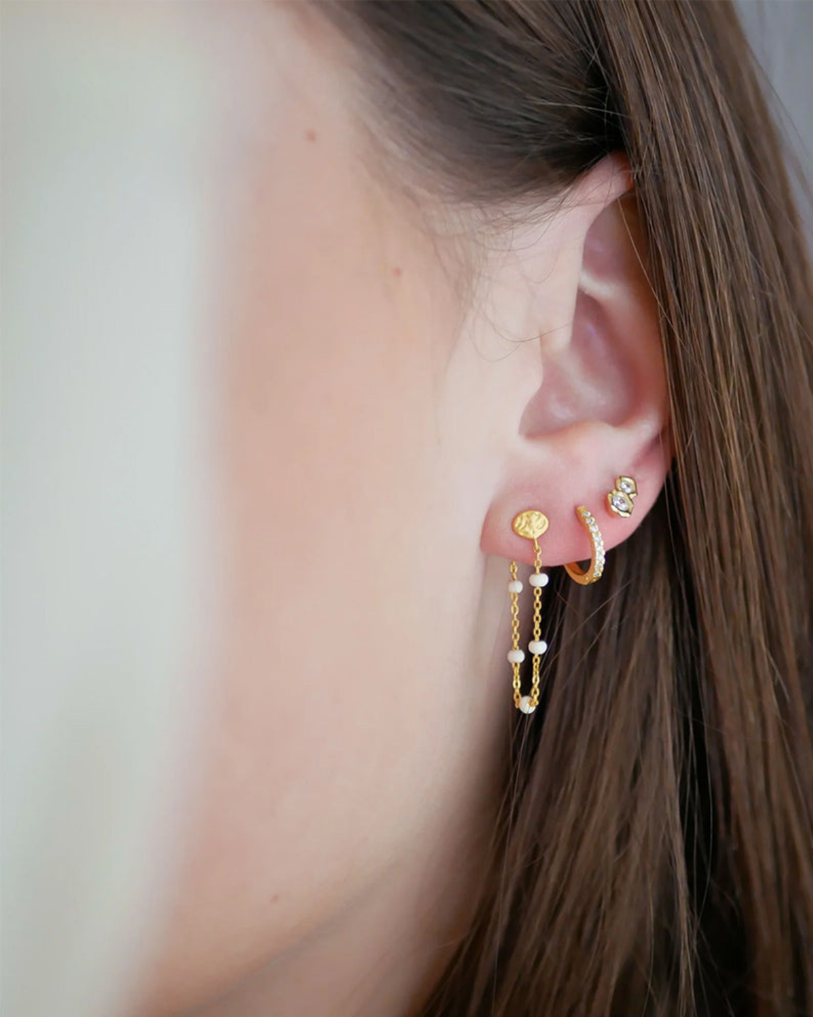 Ohrringe Lola - daisy/gold