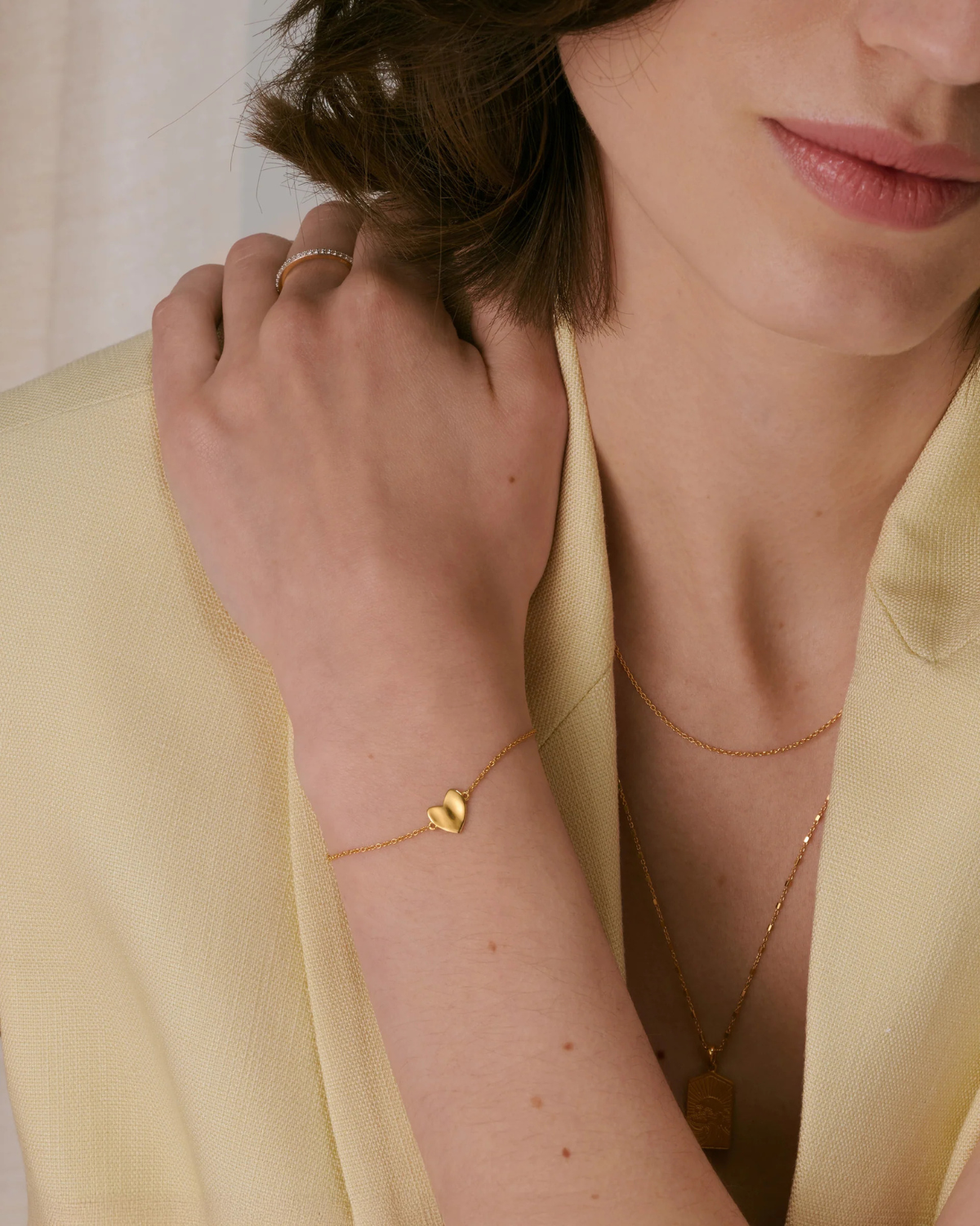 Armband Friends Heart - gold