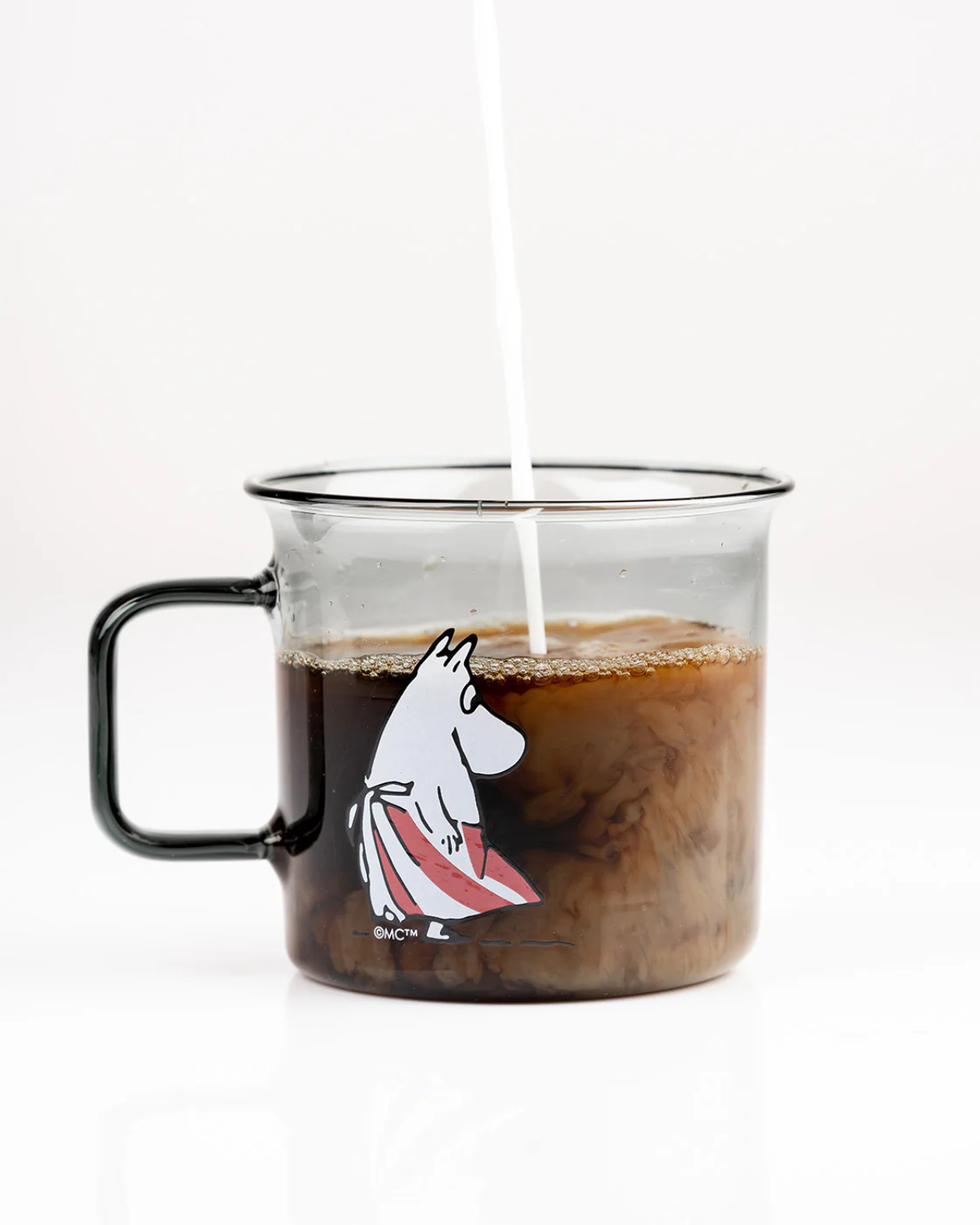 Mumin Glastasse aus Borosilikatglas - Muminmama 350 ml