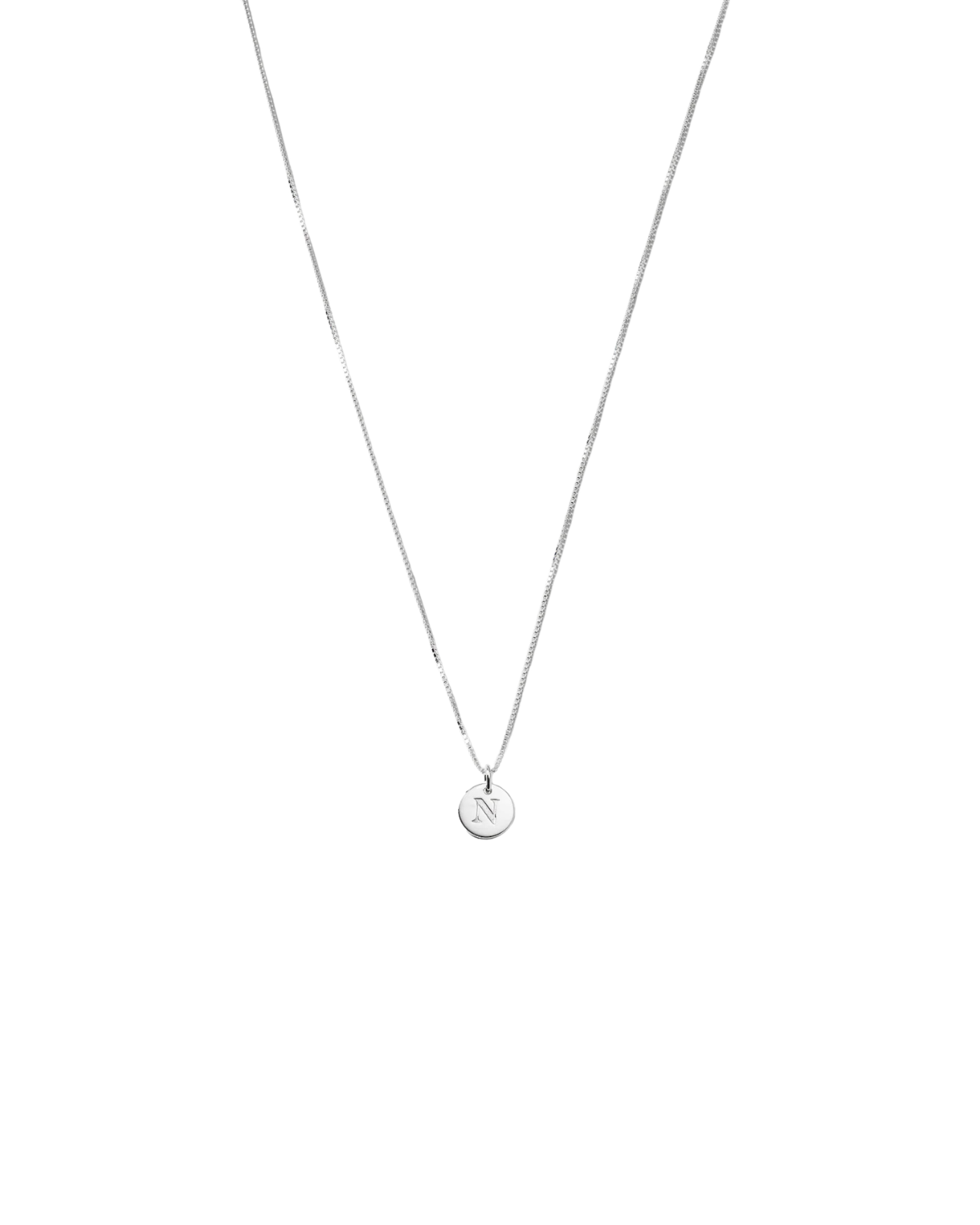 Halskette Medium Box - silber