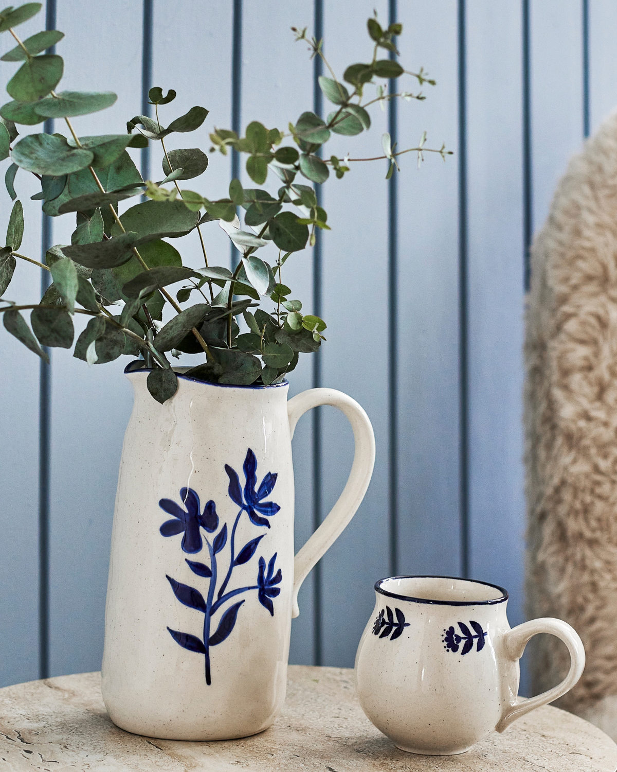 Tasse Eimy – Blau (4er Set)