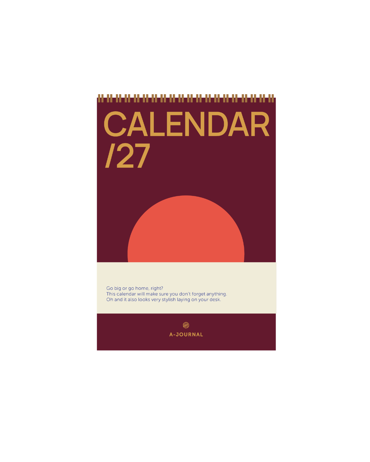Wandkalender 2027 - A3