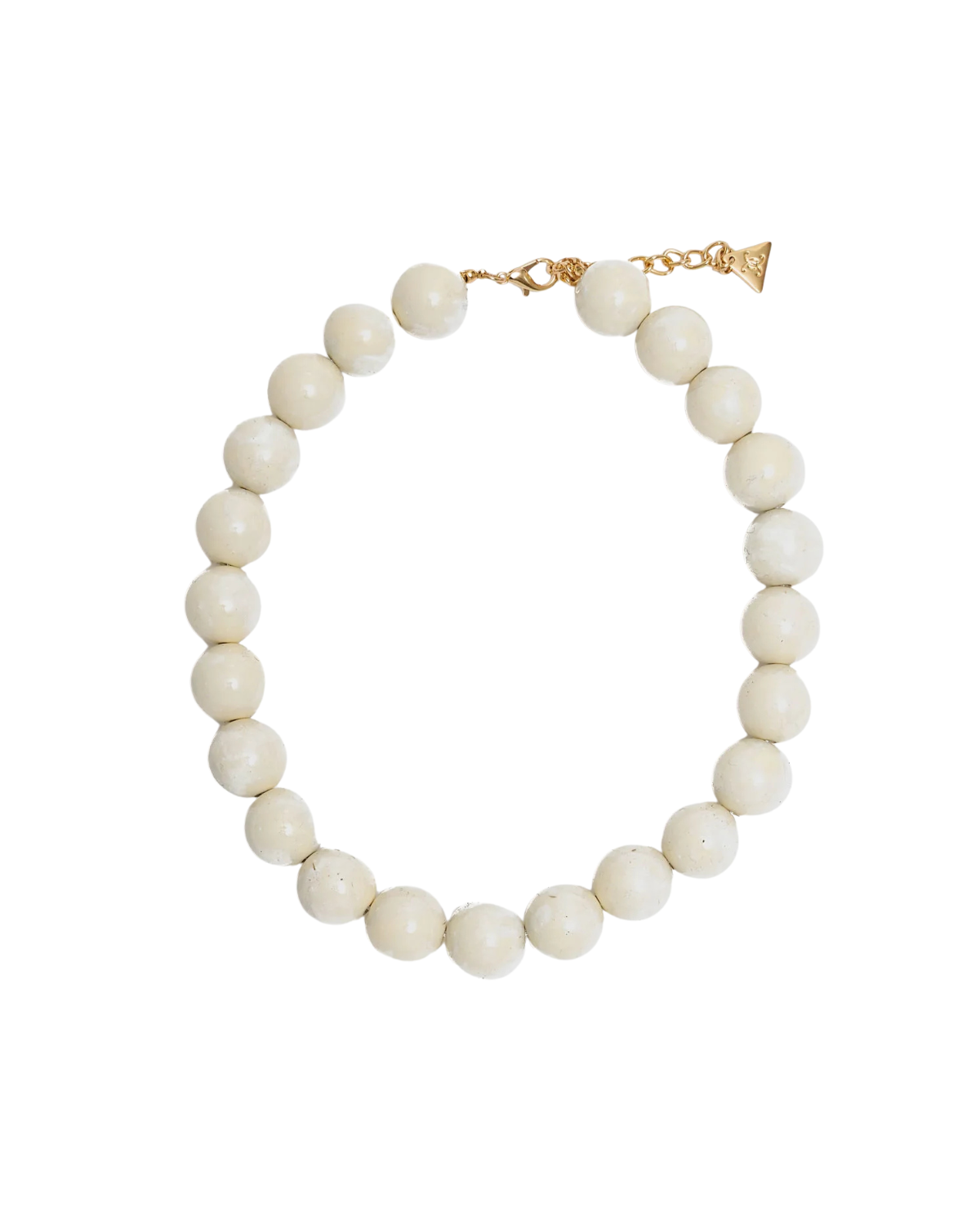 Halskette Bold Pearl - Bone