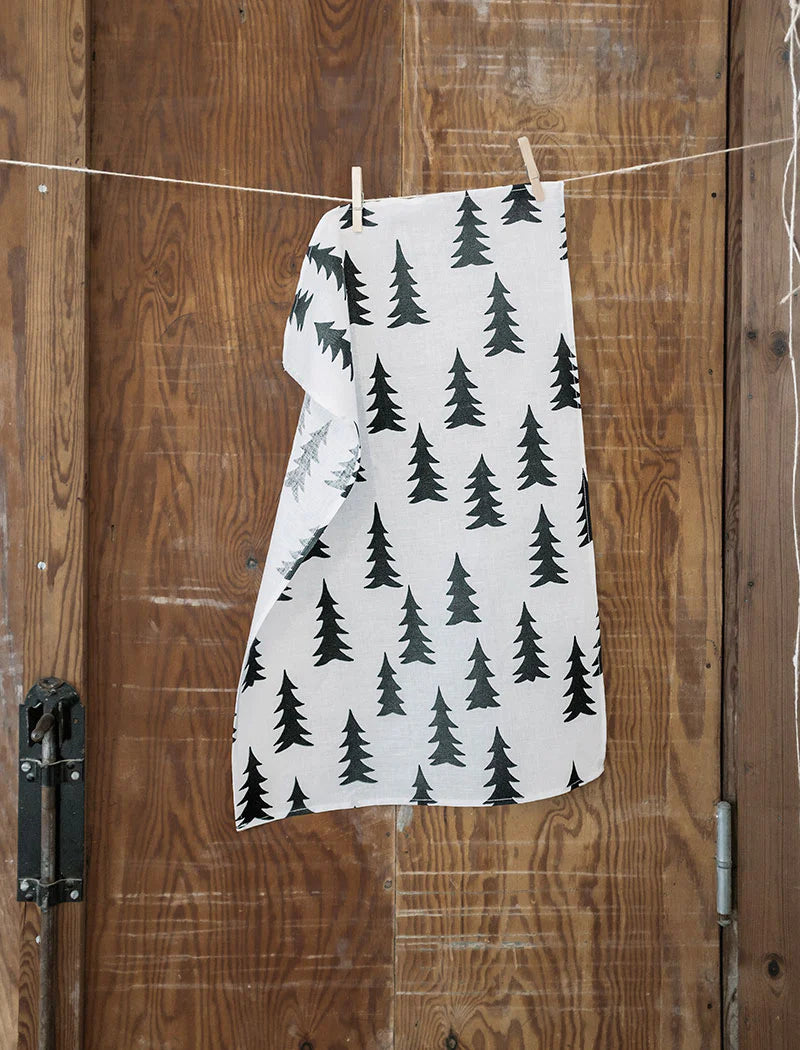 Geschirrtuch Gran - schwarz