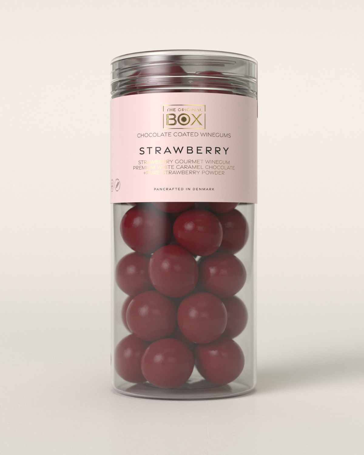 Fruchtgummi mit Schokolade – Strawberry / Erdbeere 250 g