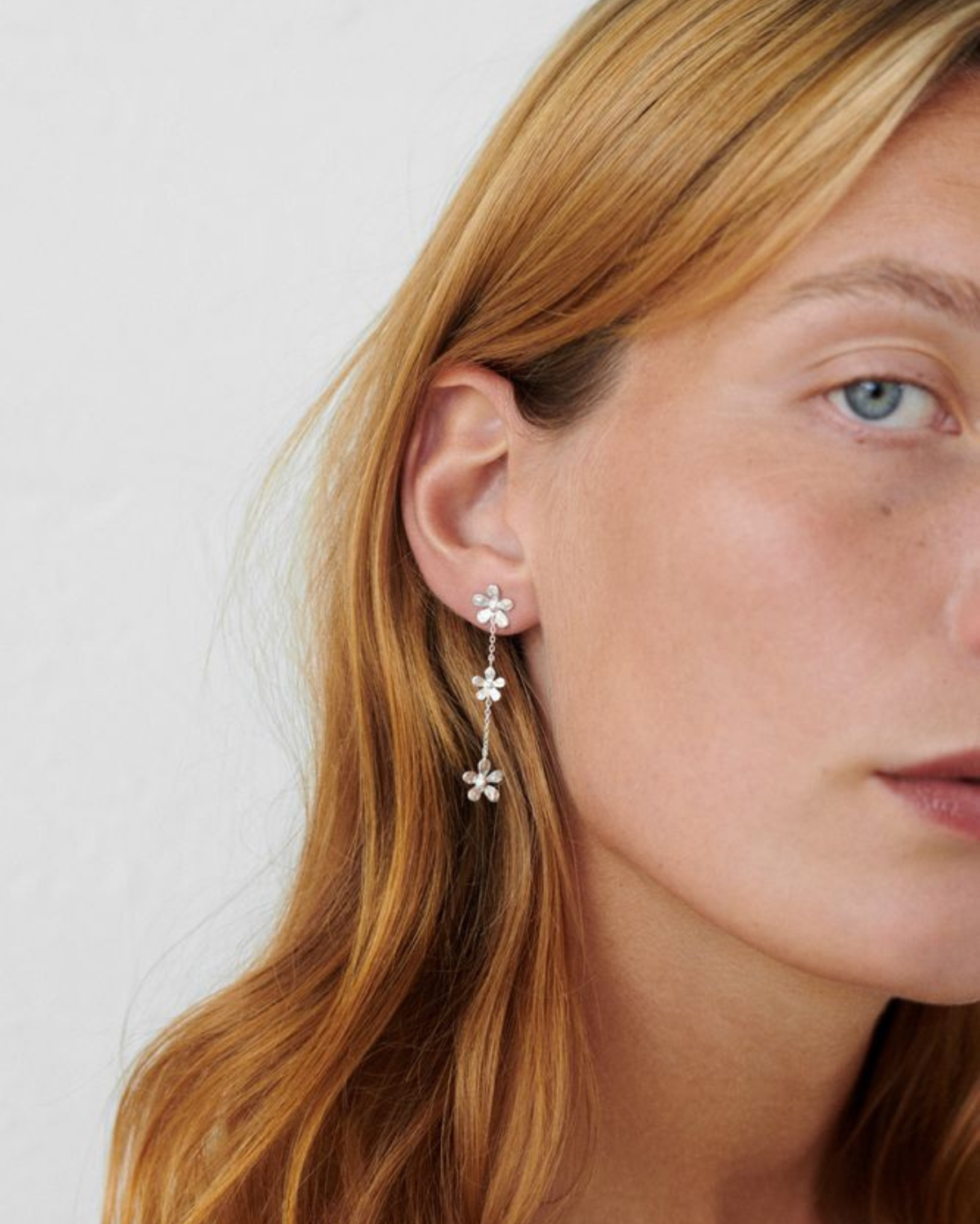 Ohrringe Wild Poppy - gold