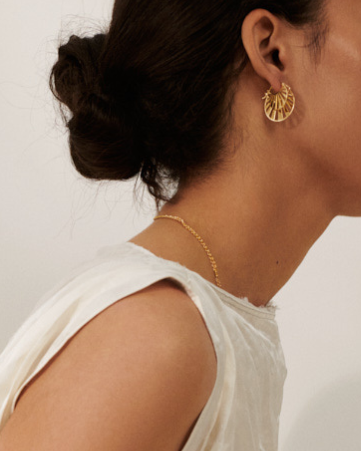 Ohrringe Small Misty Light - gold